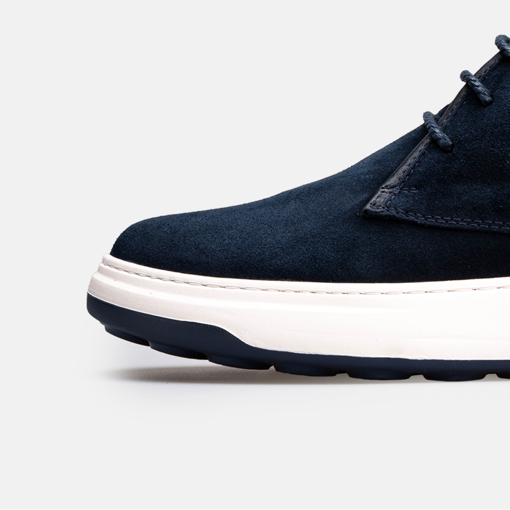 Volzak 332 Bottine en daim Bleu