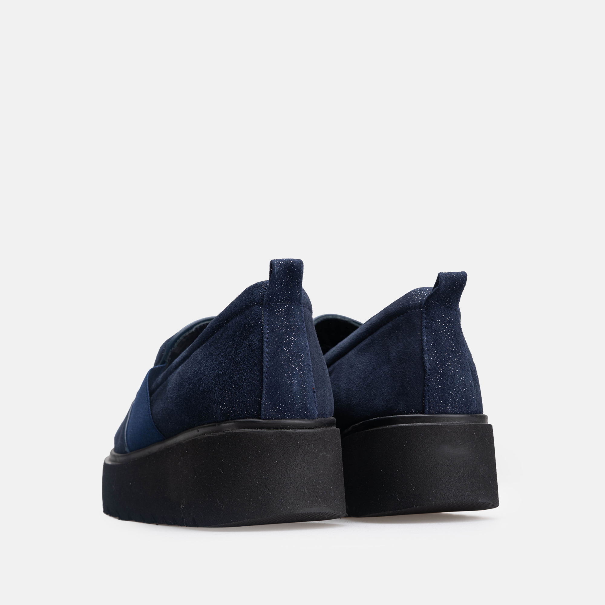 Volzak 618 Chaussure en nubuck Bleu