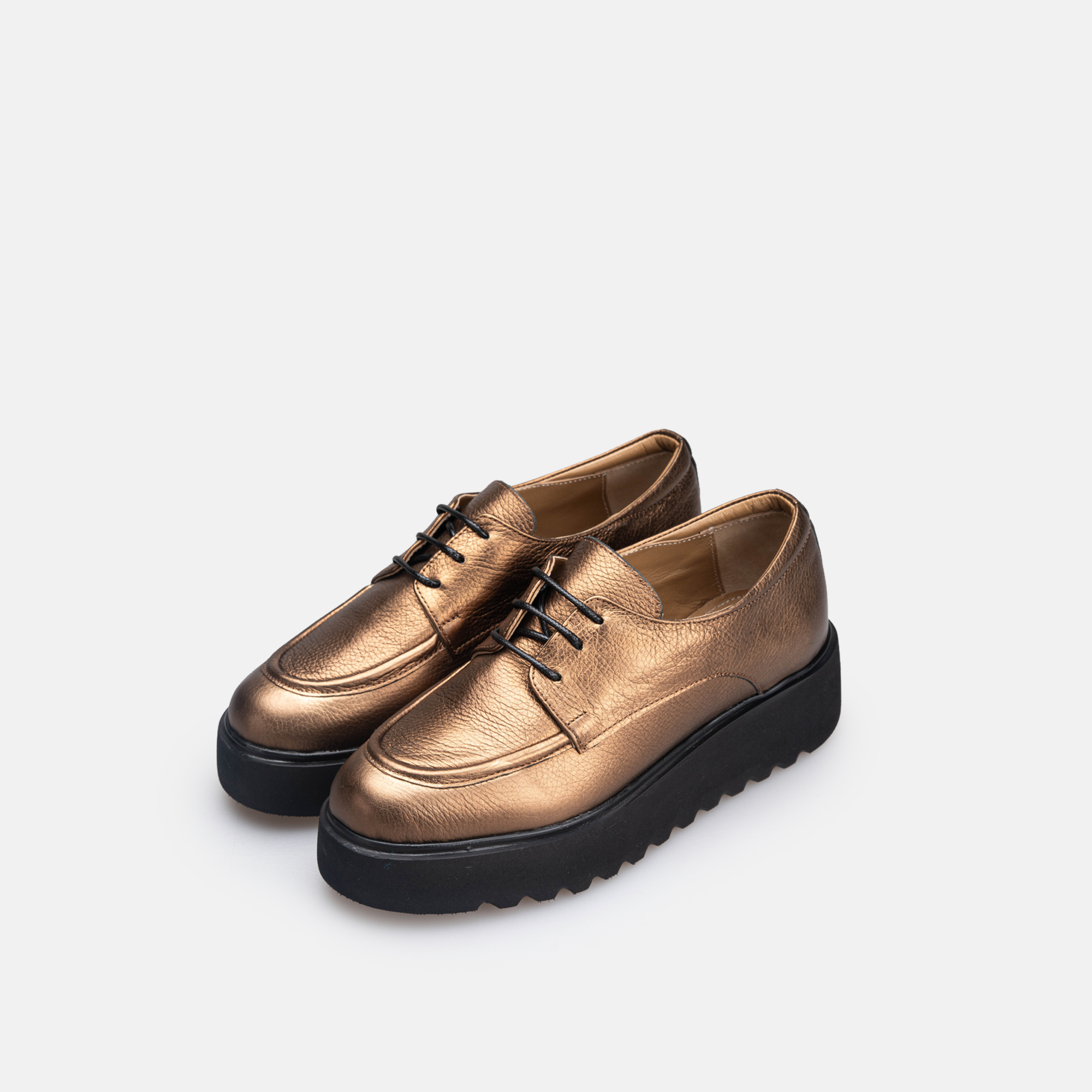 Volzak 4027 Chaussure en cuir Bronze