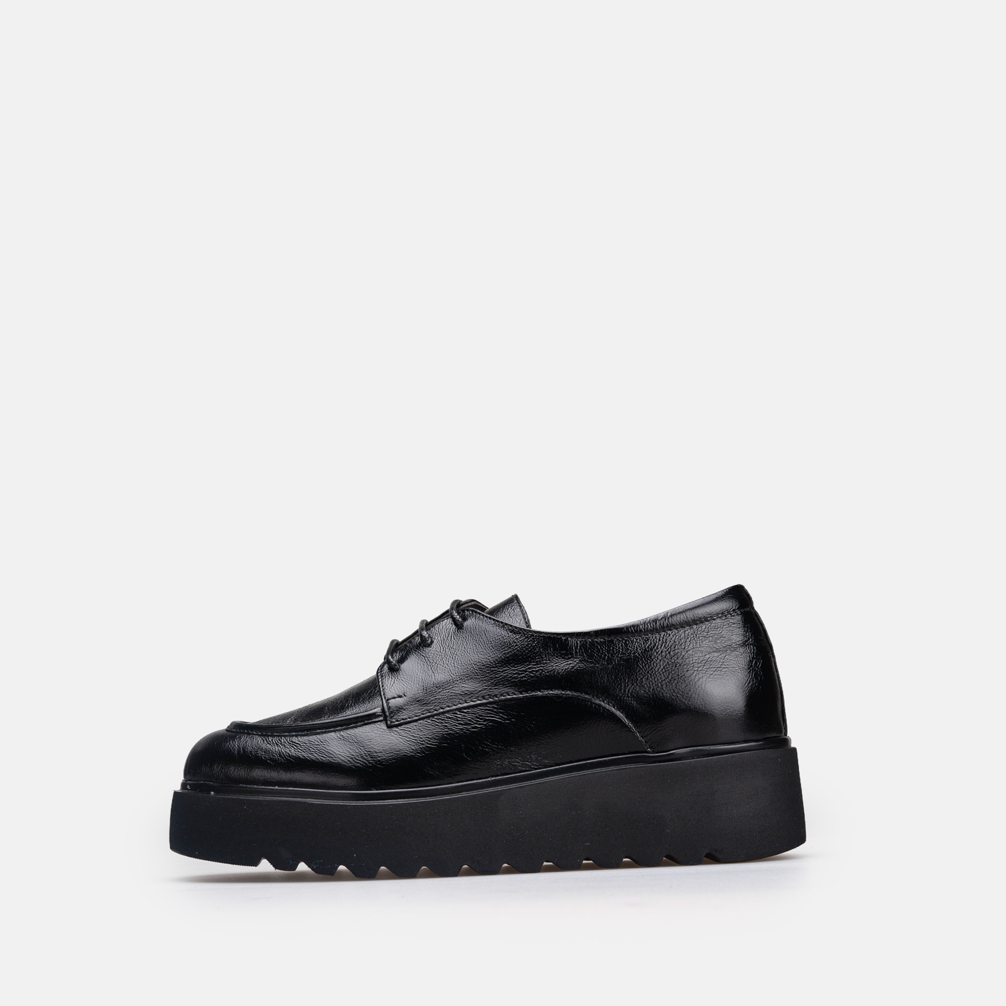 Volzak 4027 Chaussure en cuir Noir Vernis