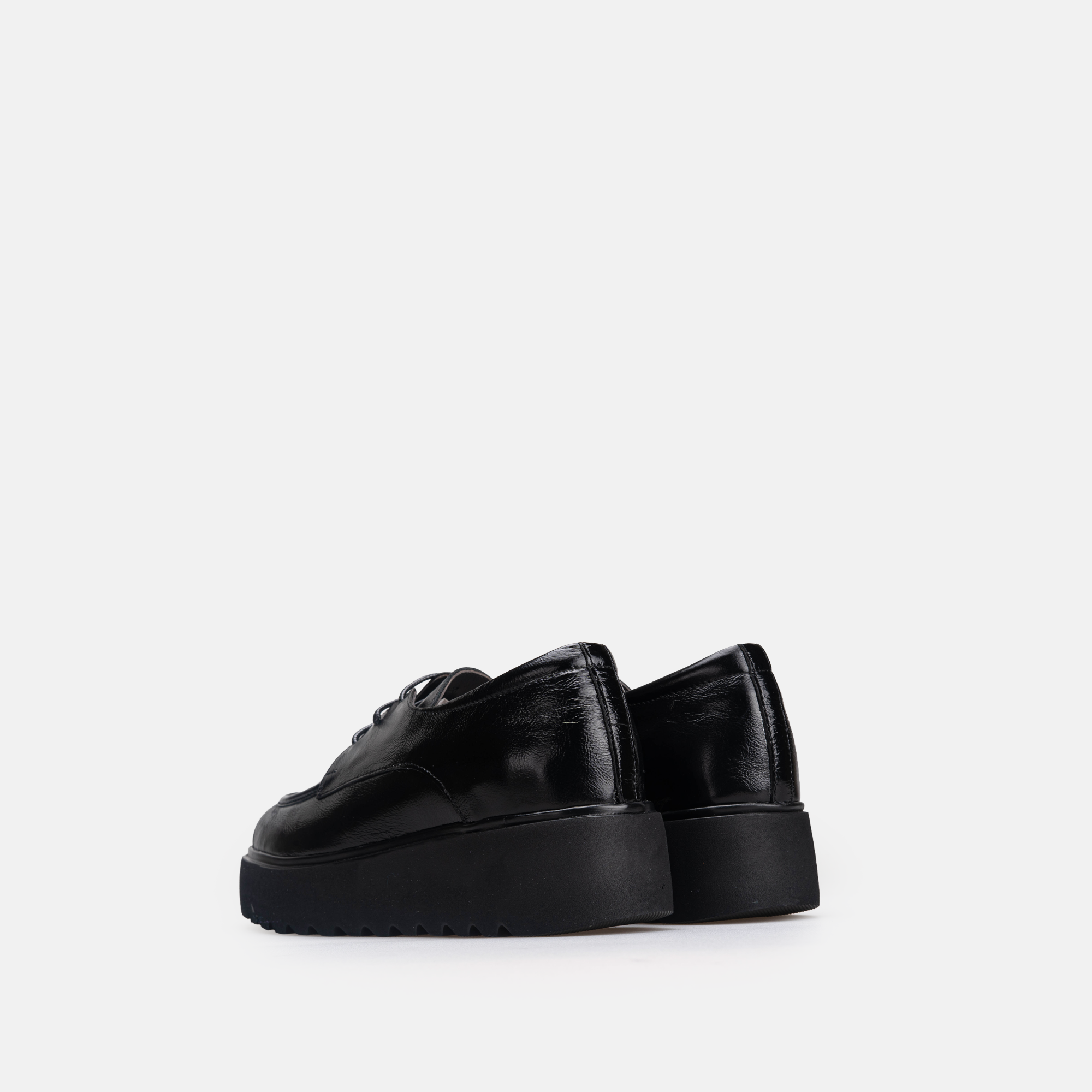 Volzak 4027 Chaussure en cuir Noir Vernis