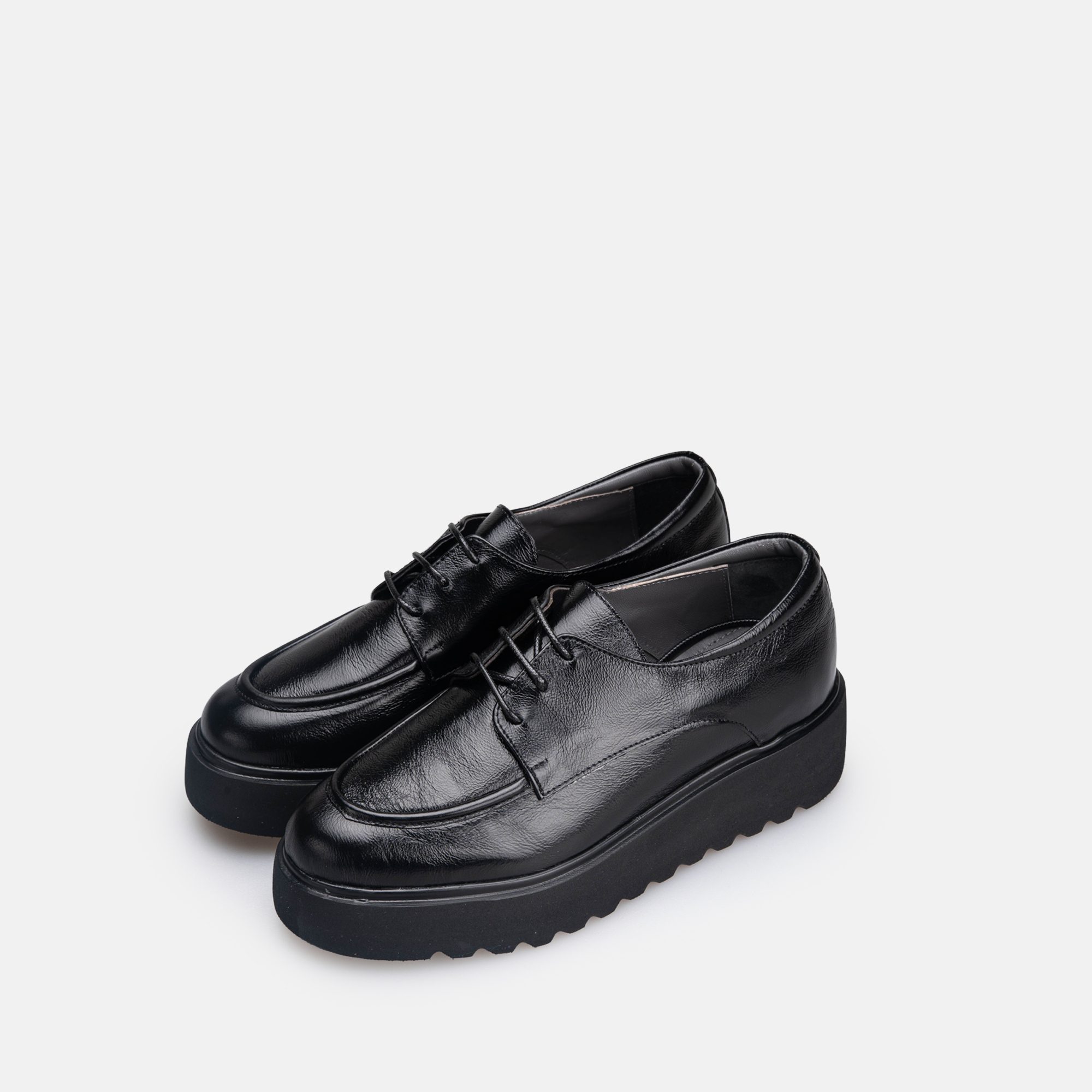 Volzak 4027 Chaussure en cuir Noir Vernis