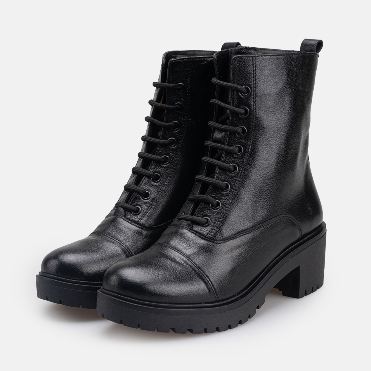 Volzak 4088 Bottine en cuir Noir Vernis