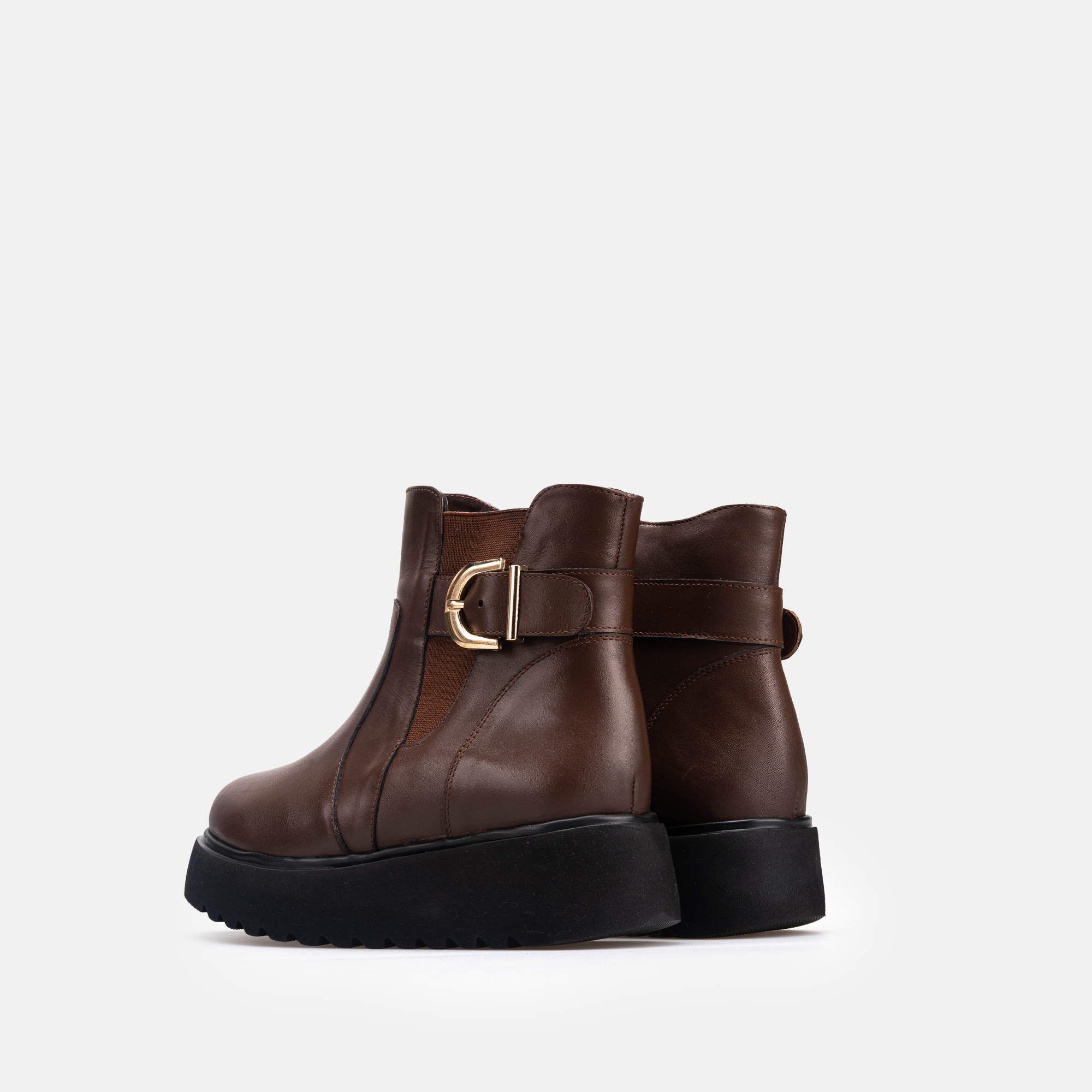 Volzak 3012 Bottine en cuir Marron