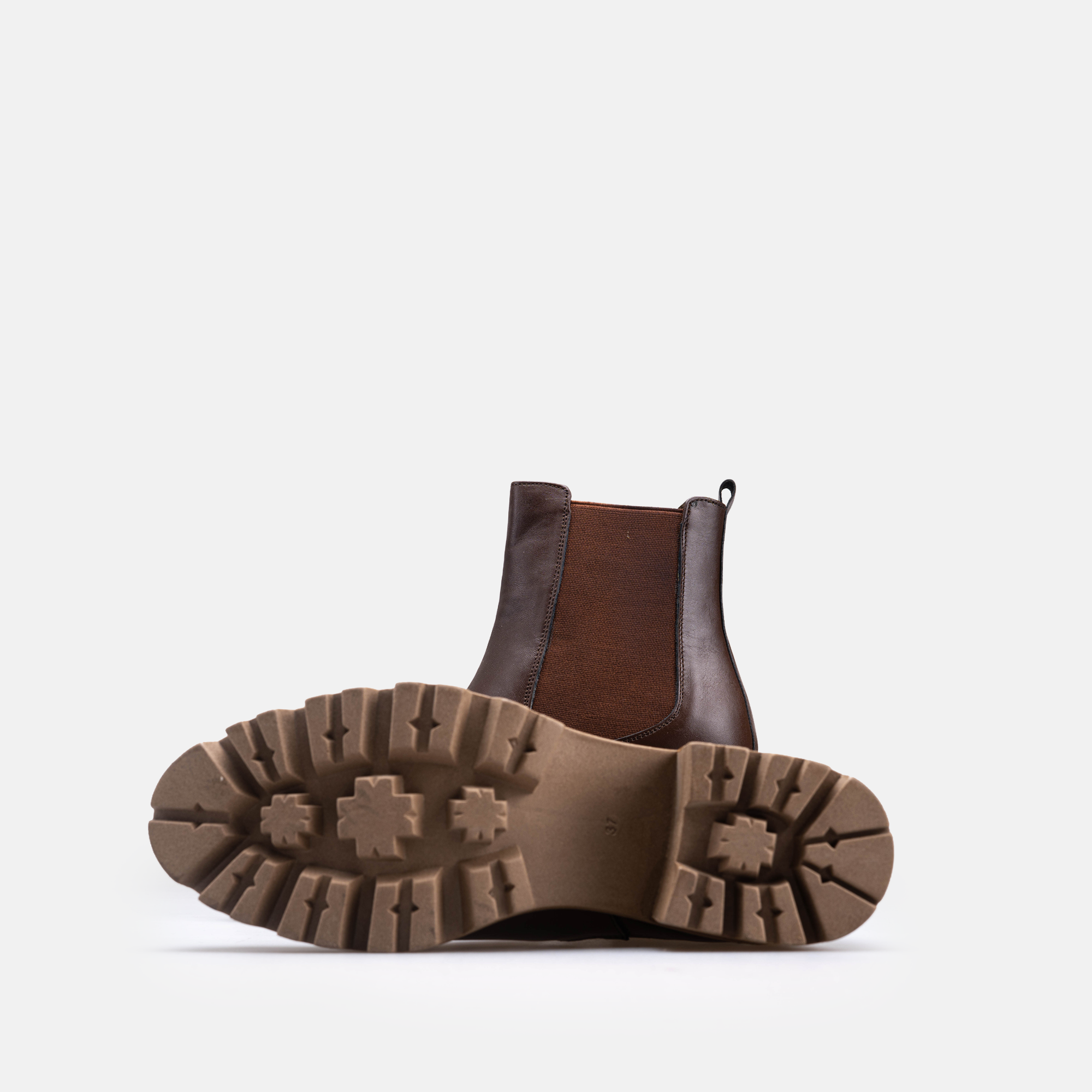 Volzak 4022 Bottine en cuir Marron