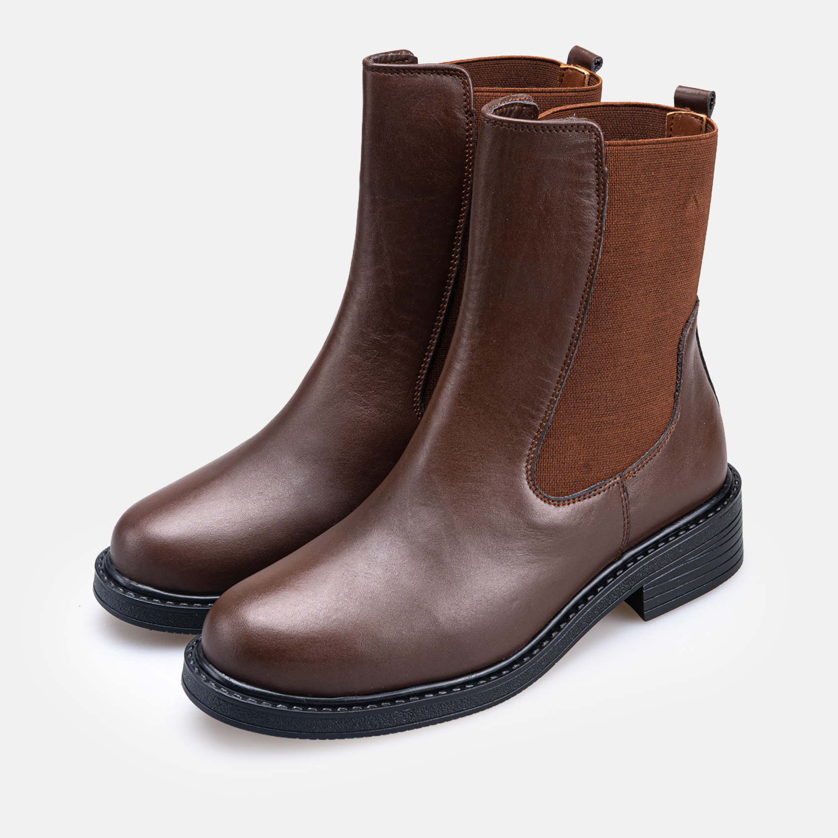 Volzak 2023 Bottine en cuir Marron