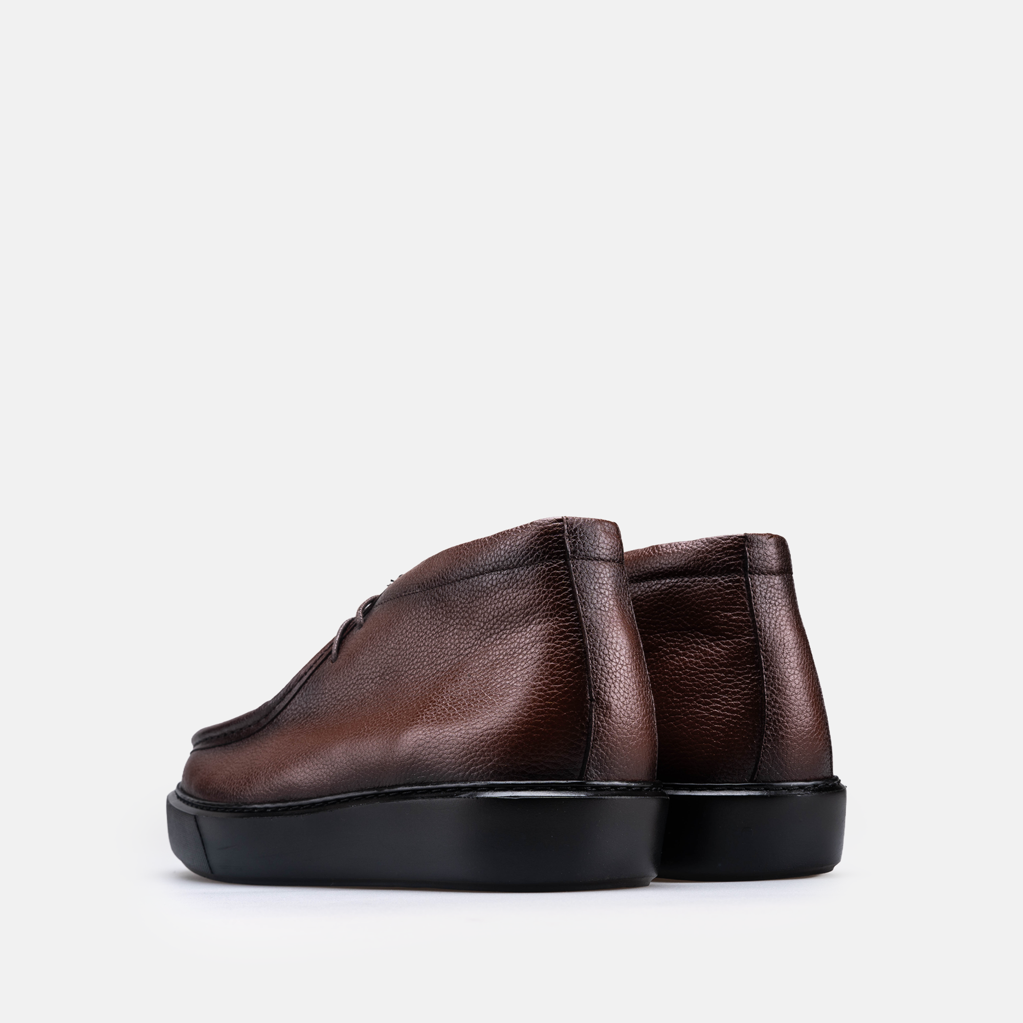 Volzak 5543 Bottine en cuir Marron Grainé