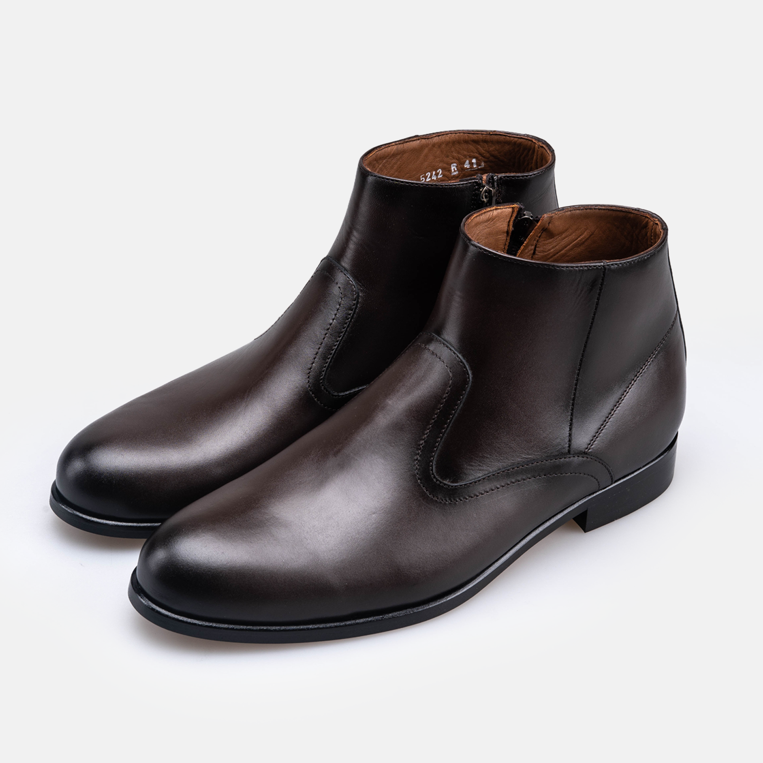 Volzak 5542 Bottine en cuir Marron