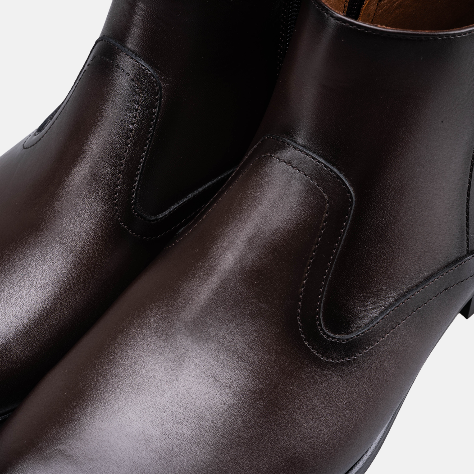 Volzak 5542 Bottine en cuir Marron