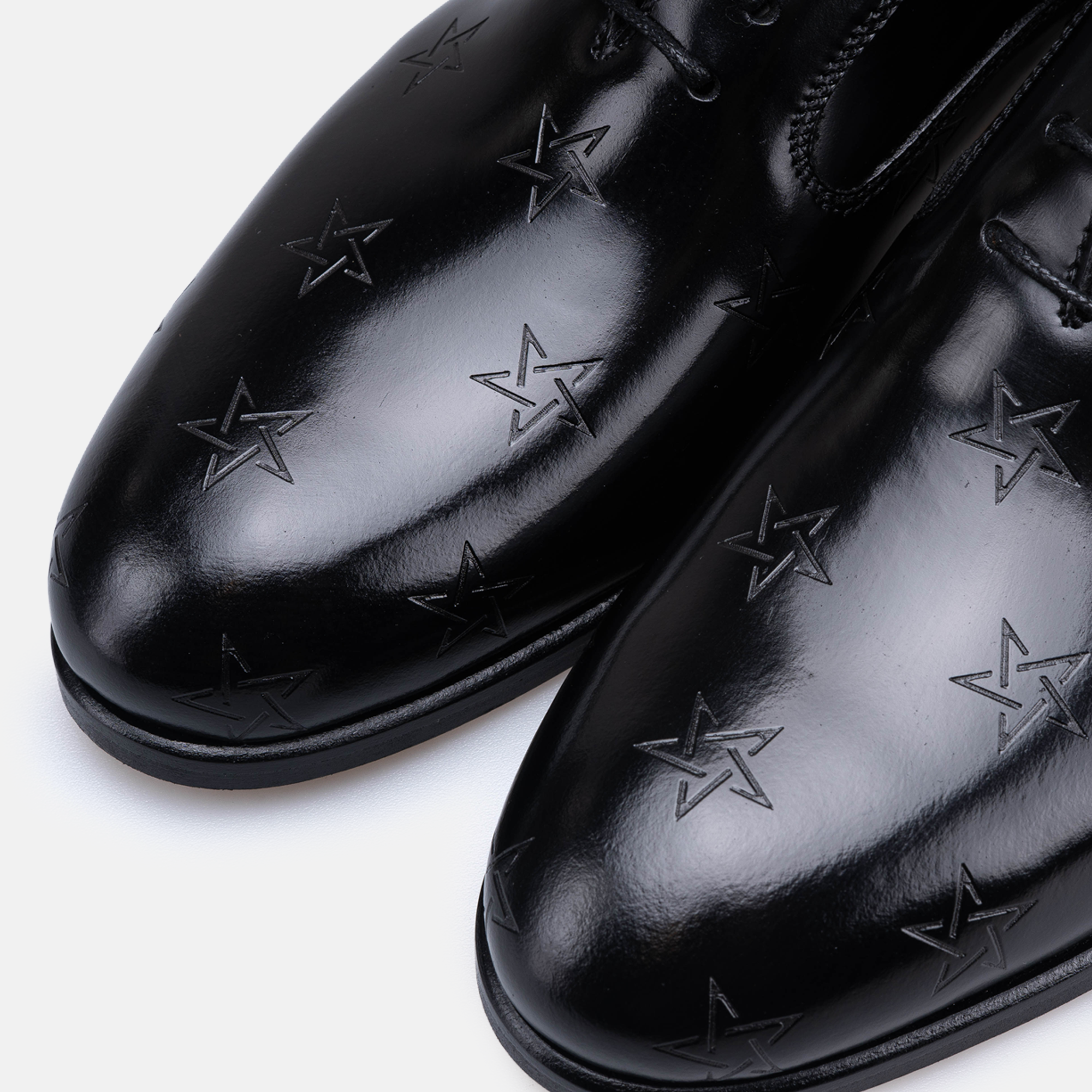 Édition limitée Volzak 5540 Morocco chaussure en cuir Noir Démasquable