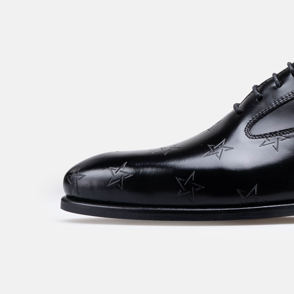 Édition limitée Volzak 5540 Morocco chaussure en cuir Noir Démasquable