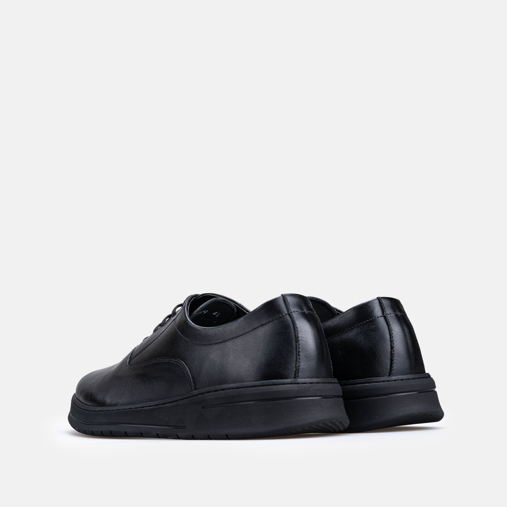 Volzak 6079 basket en cuir Noir