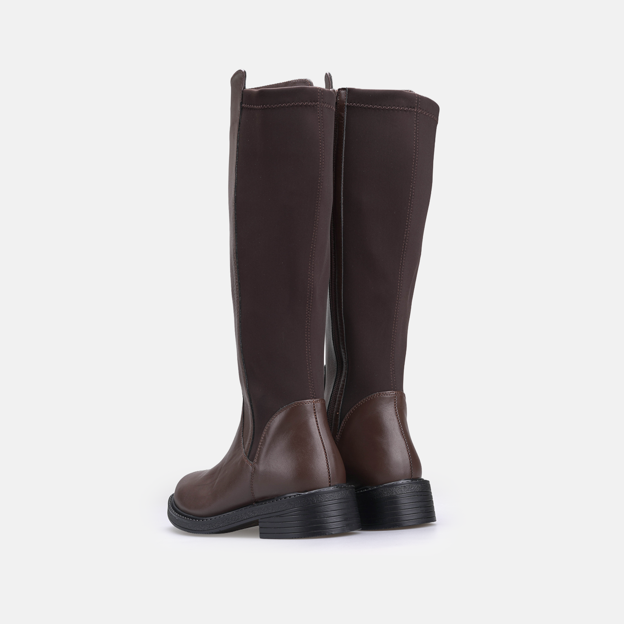 Volzak 4051 Botte genouillère en cuir Marron