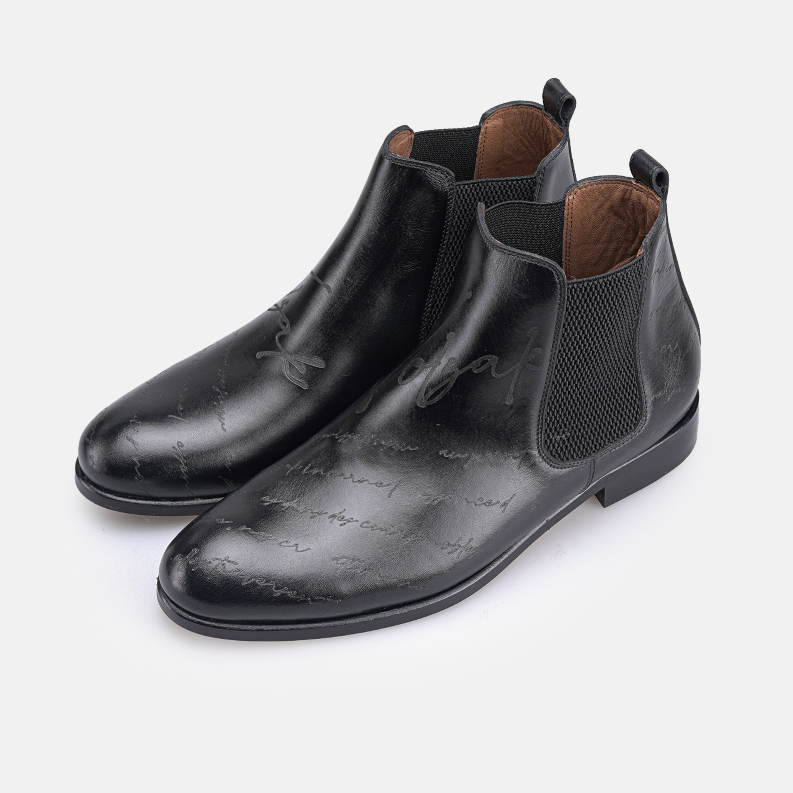 Volzak 5544 Bottine en cuir Noir