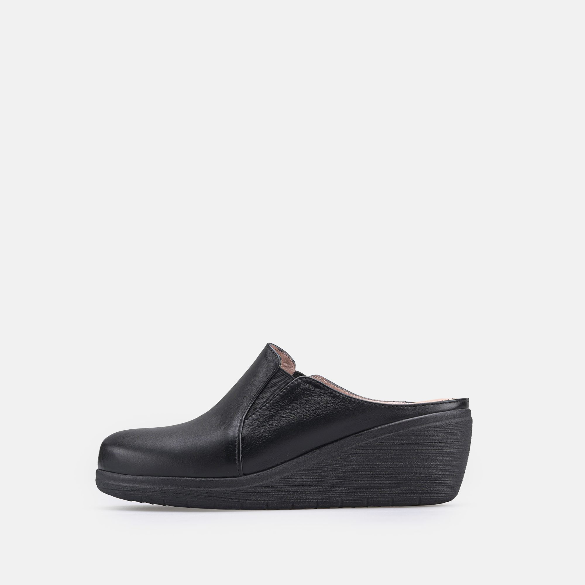 Volzak 2062 Sabot en cuir Noir