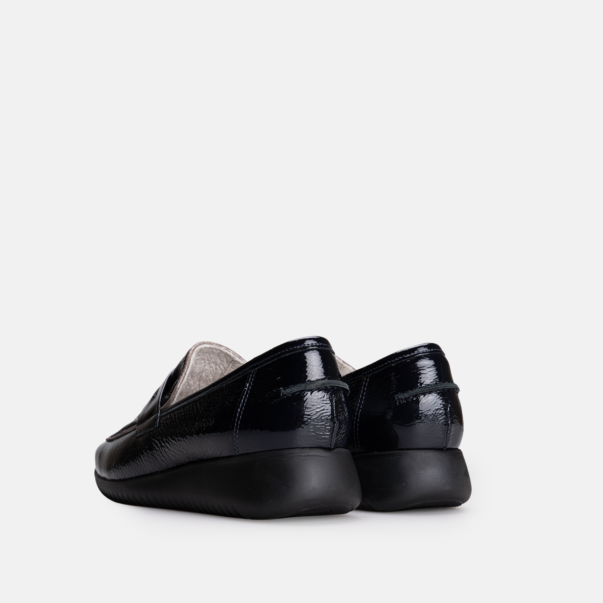 Volzak 703 Chaussure en cuir Noir Vernis