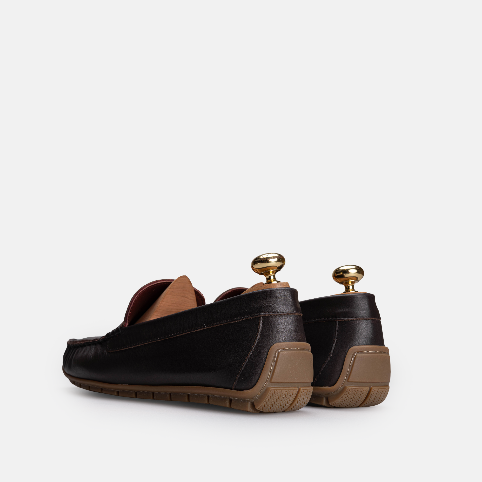 Volzak 704 s Mocassin en cuir Marron