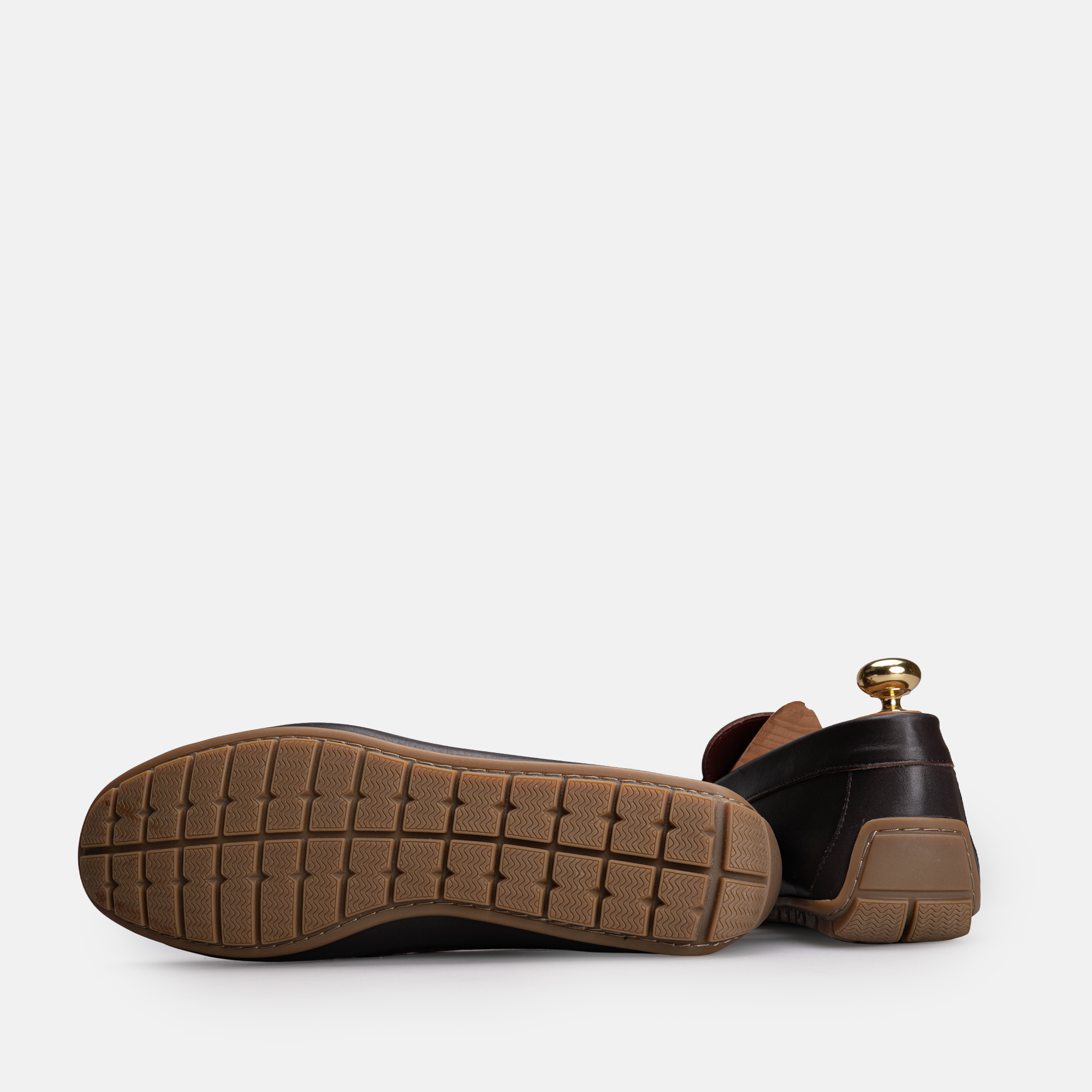 Volzak 704 s Mocassin en cuir Marron