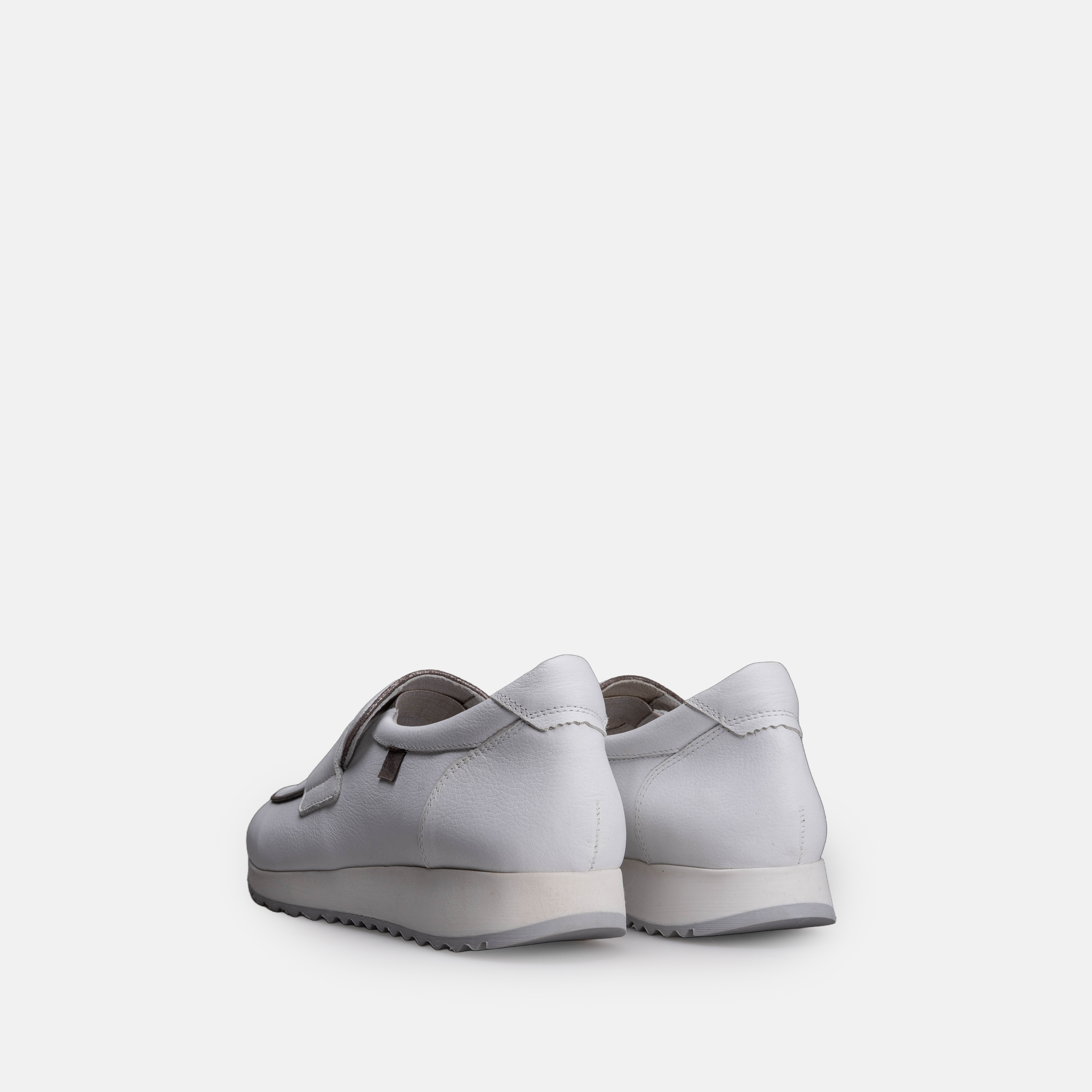 Volzak 702 Basket en cuir Blanc