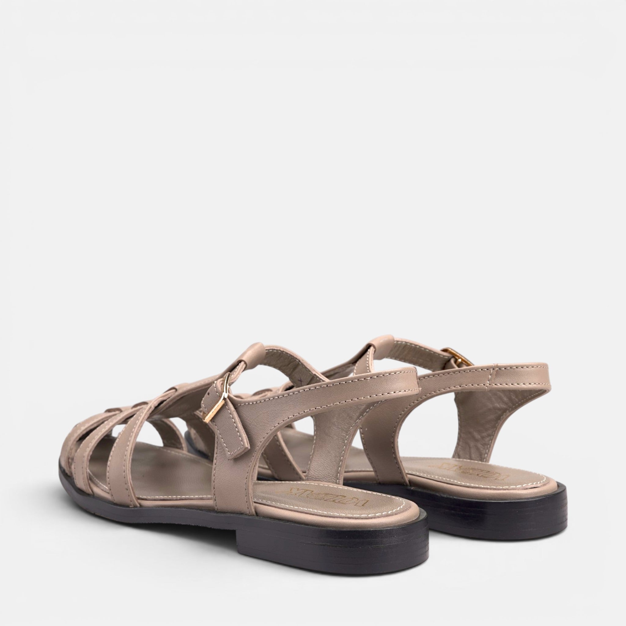 Volzak 982 Sandale en cuir Beige