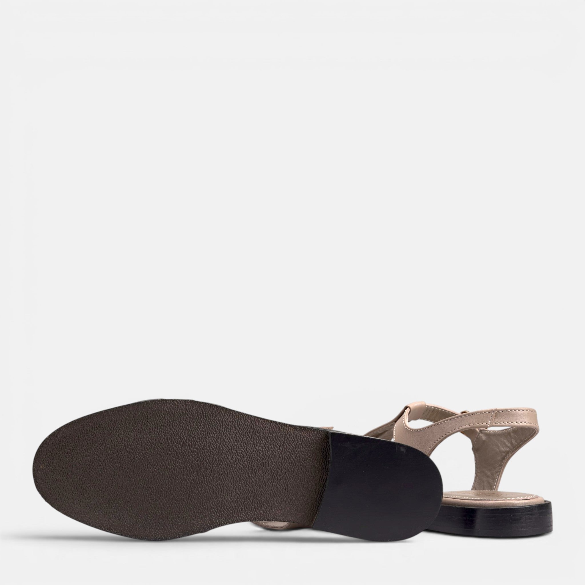 Volzak 982 Sandale en cuir Beige