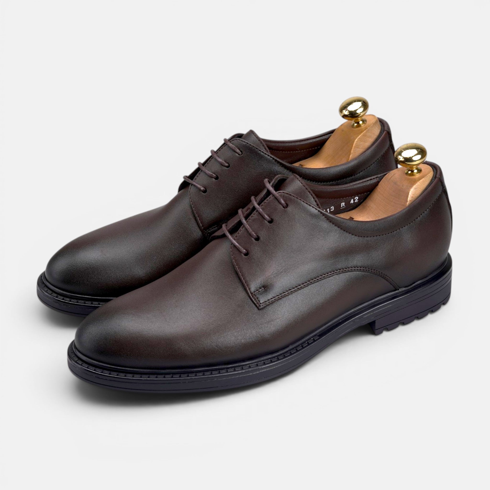 Volzak 5613 chaussure en cuir Marron