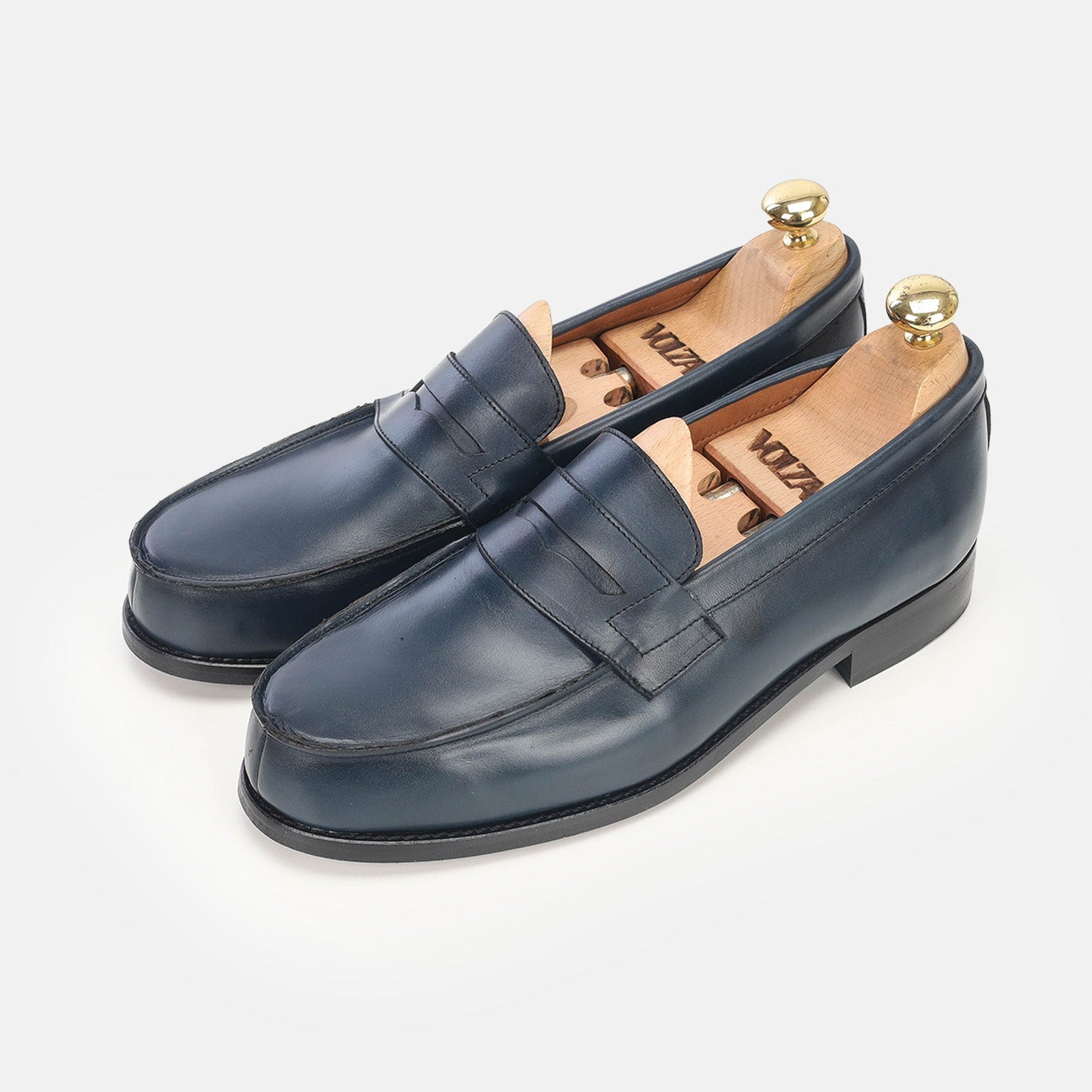 Volzak 5350 leather shoe Blue