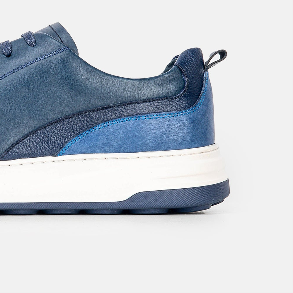 Volzak 6092 leather sneaker Blue