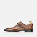 Volzak 5338 chaussure en cuir Marron Vintage