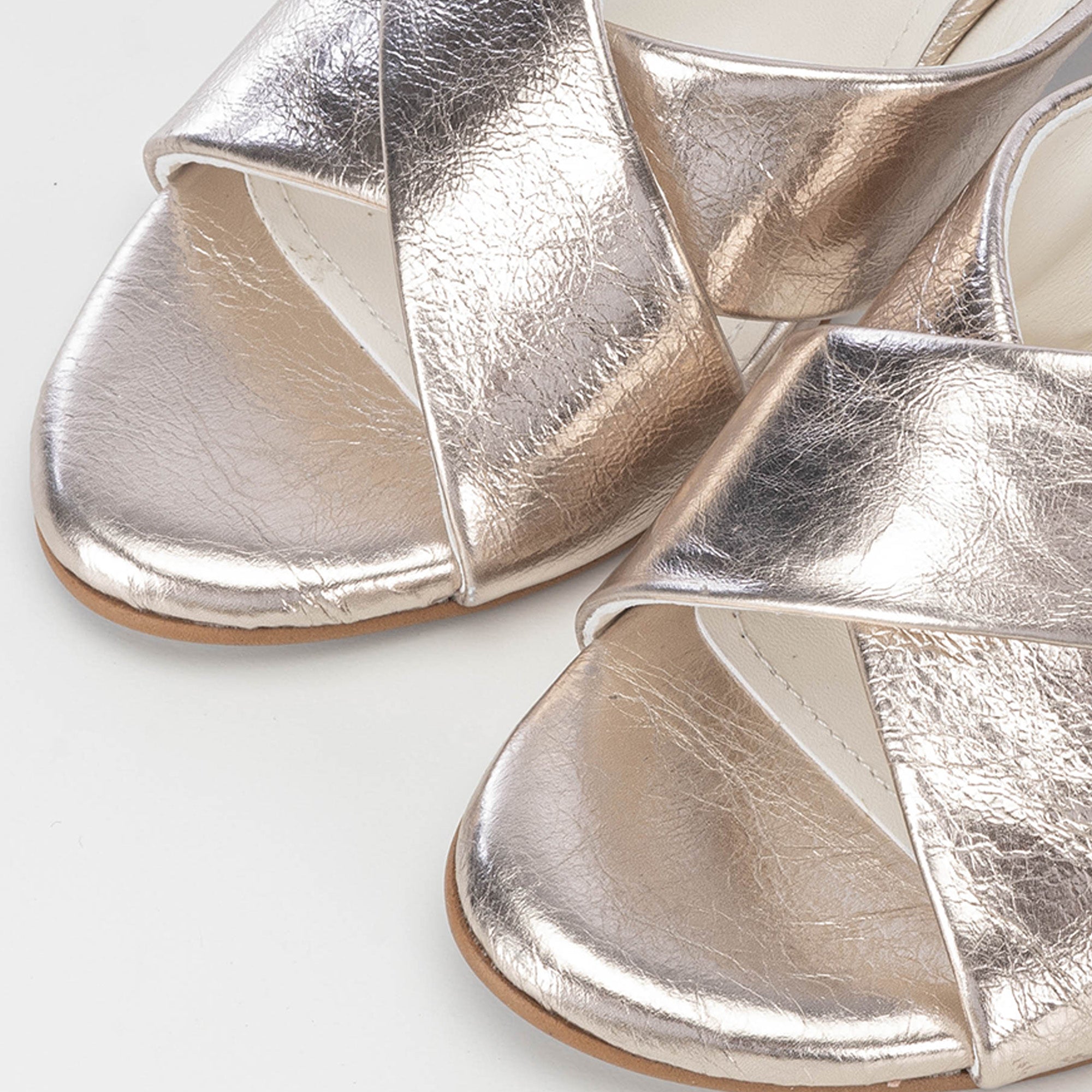 Volzak 152 Sandale en cuir Bronze