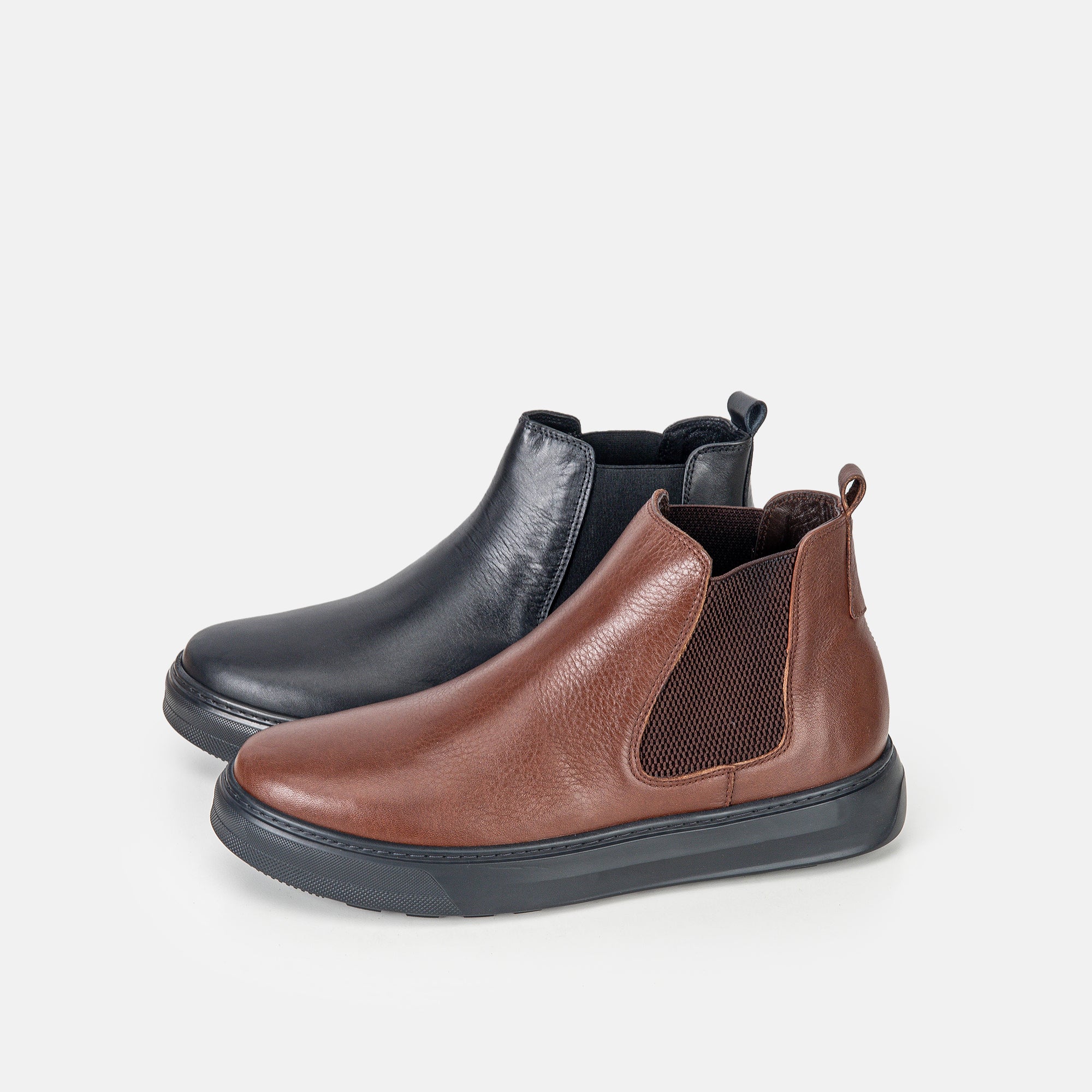 Volzak 2187 Bottine en cuir Noir