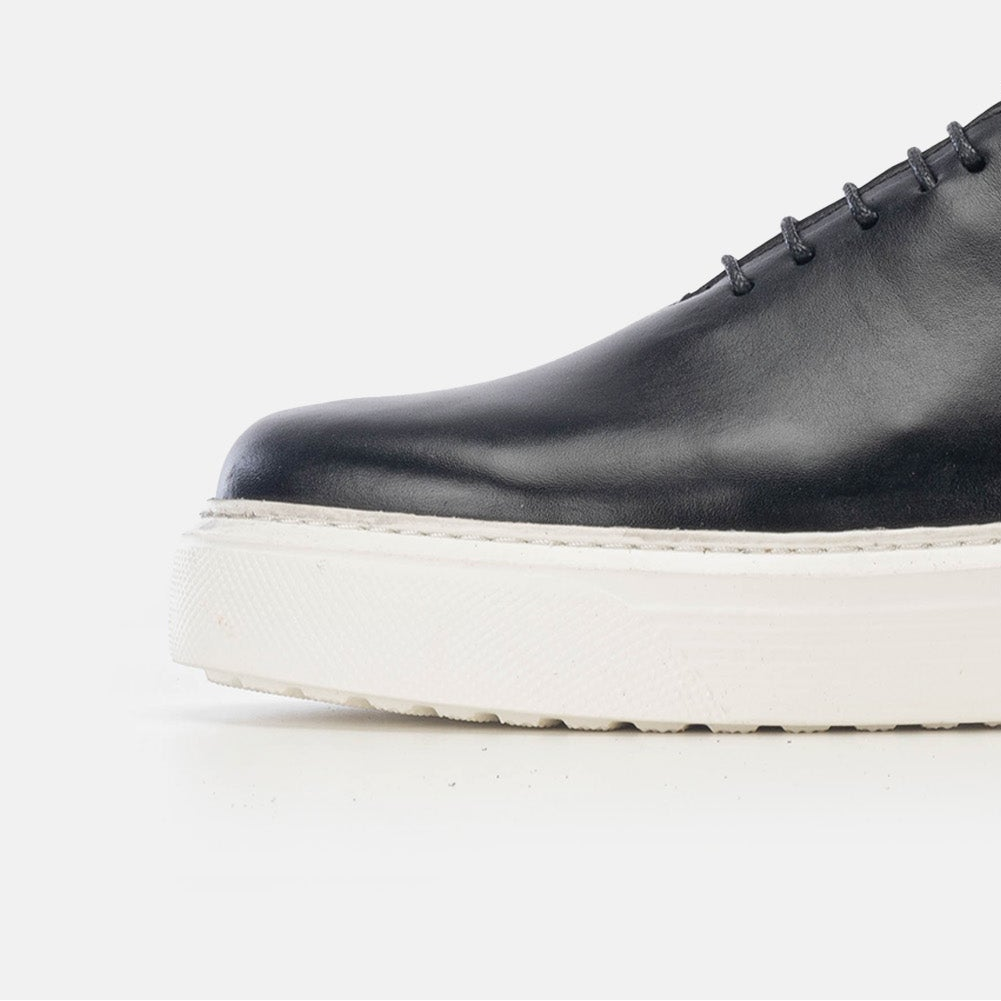 Volzak 5233 Basket en cuir noir