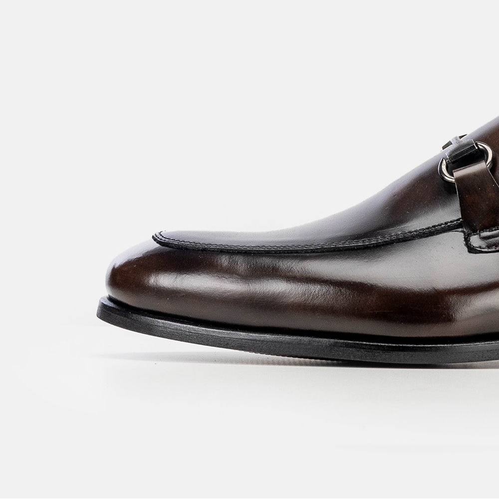 Volzak 5335 Vintage Brown Demaskable Leather Shoe