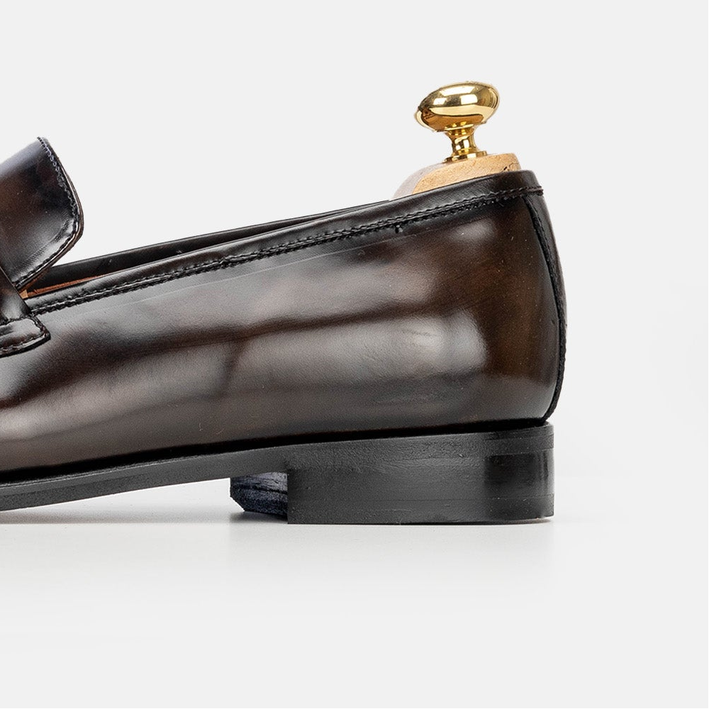 Volzak 5335 Vintage Brown Demaskable Leather Shoe