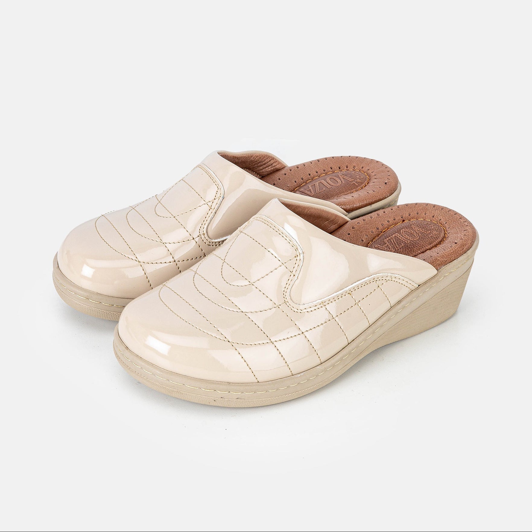 Volzak 341 Women's Medical Clog Beige