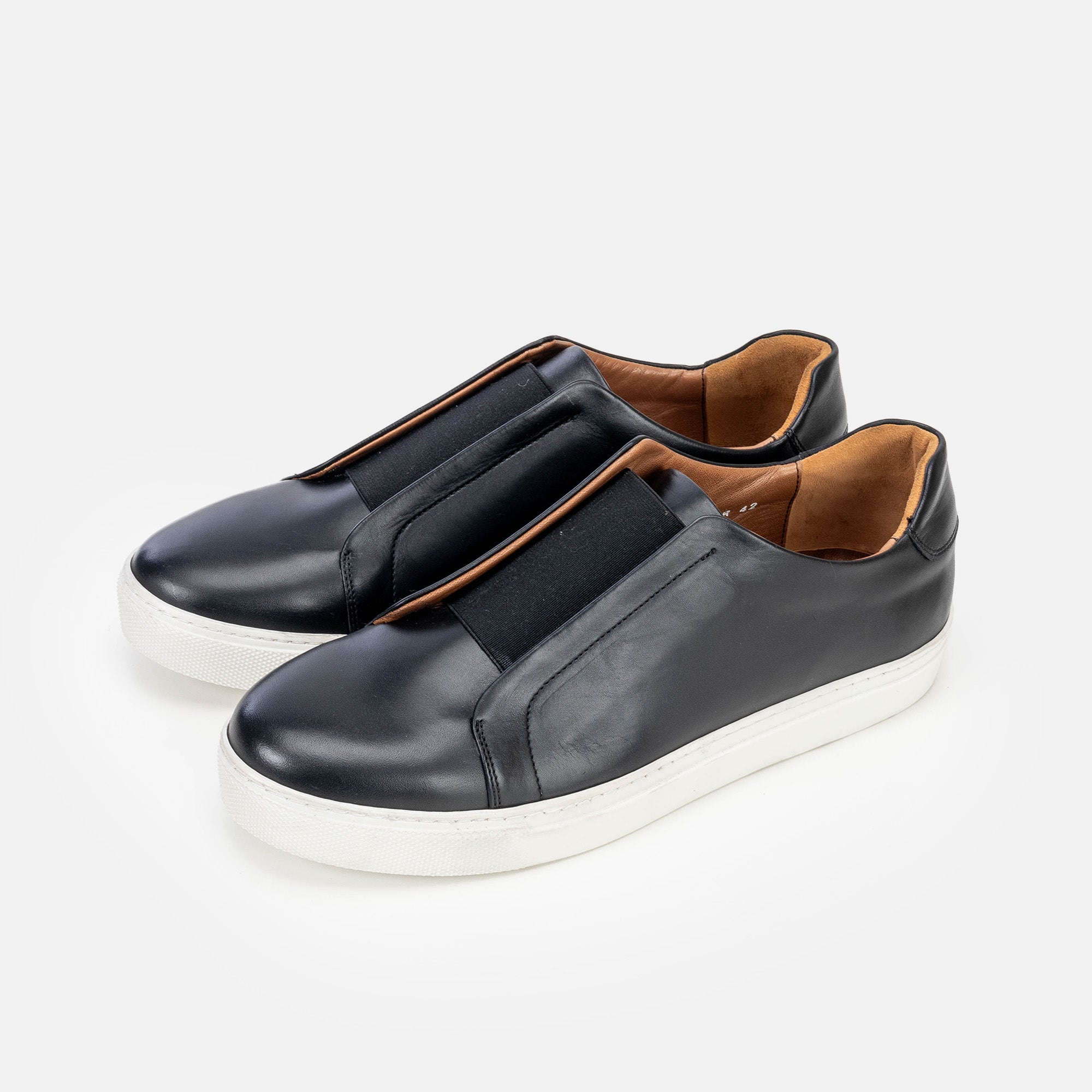 Volzak 5340 basket en cuir Noir