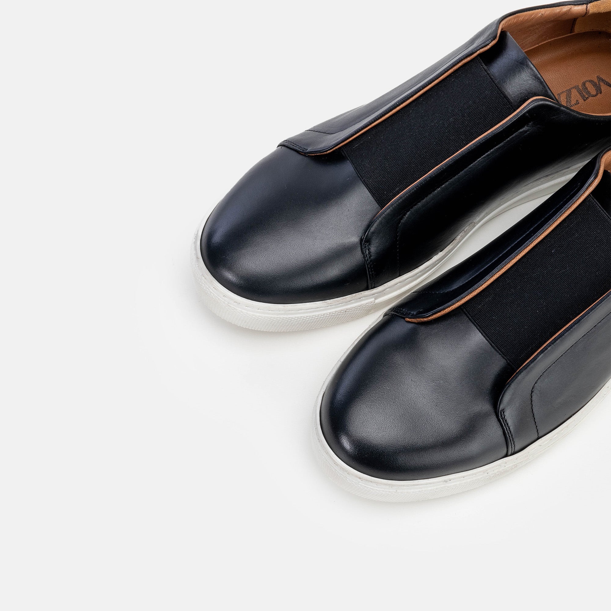 Volzak 5340 basket en cuir Noir