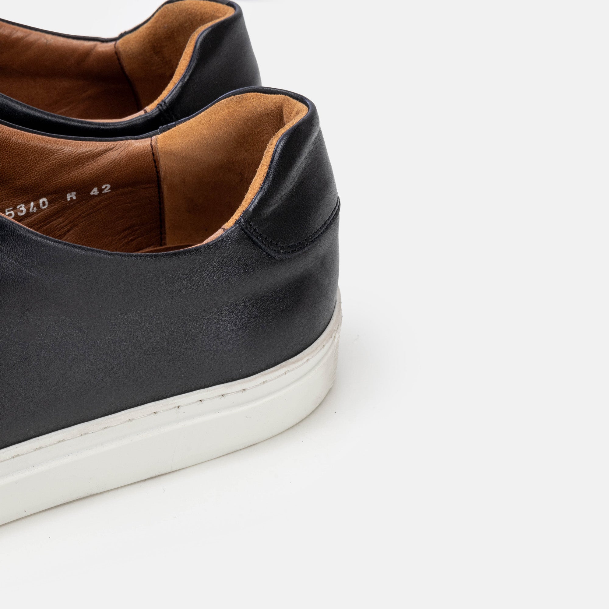 Volzak 5340 basket en cuir Noir