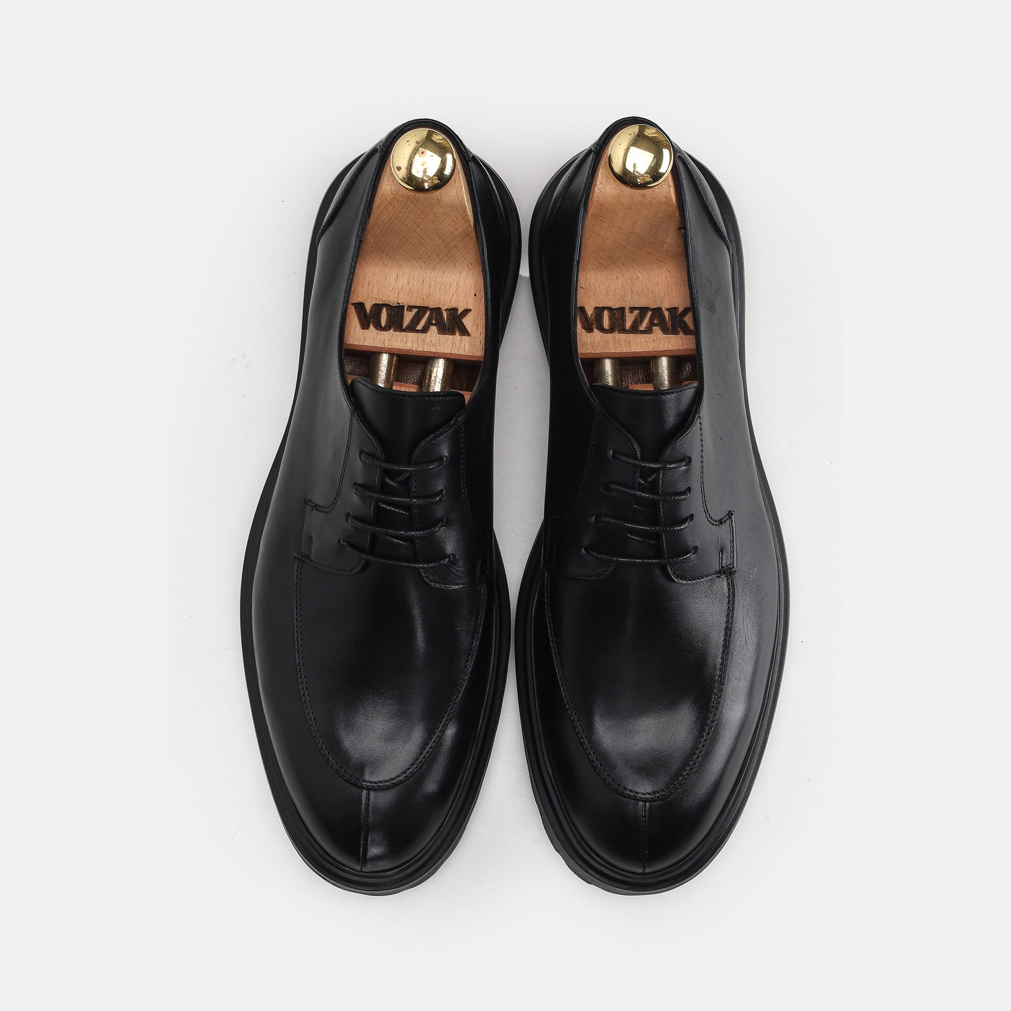Volzak 5307 leather shoe Black