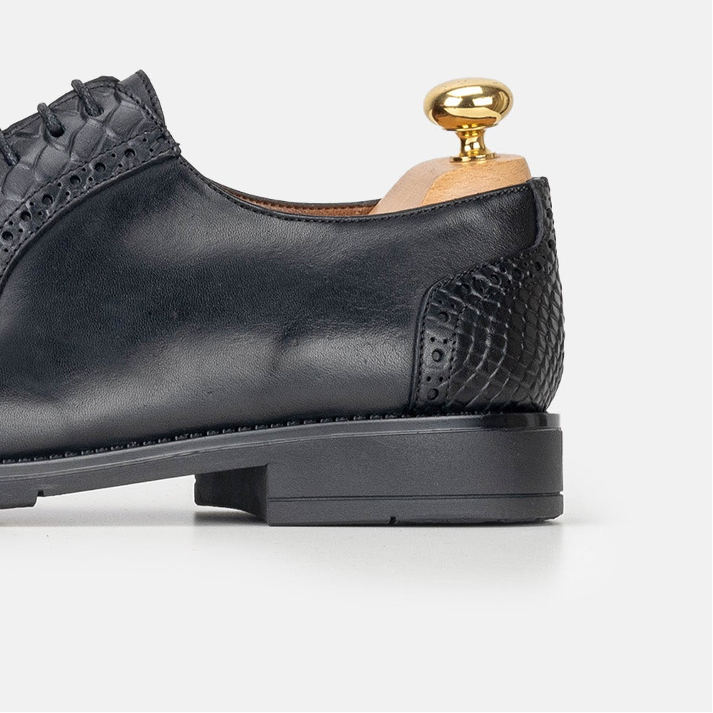 Volzak 5309 chaussure en cuir Noir