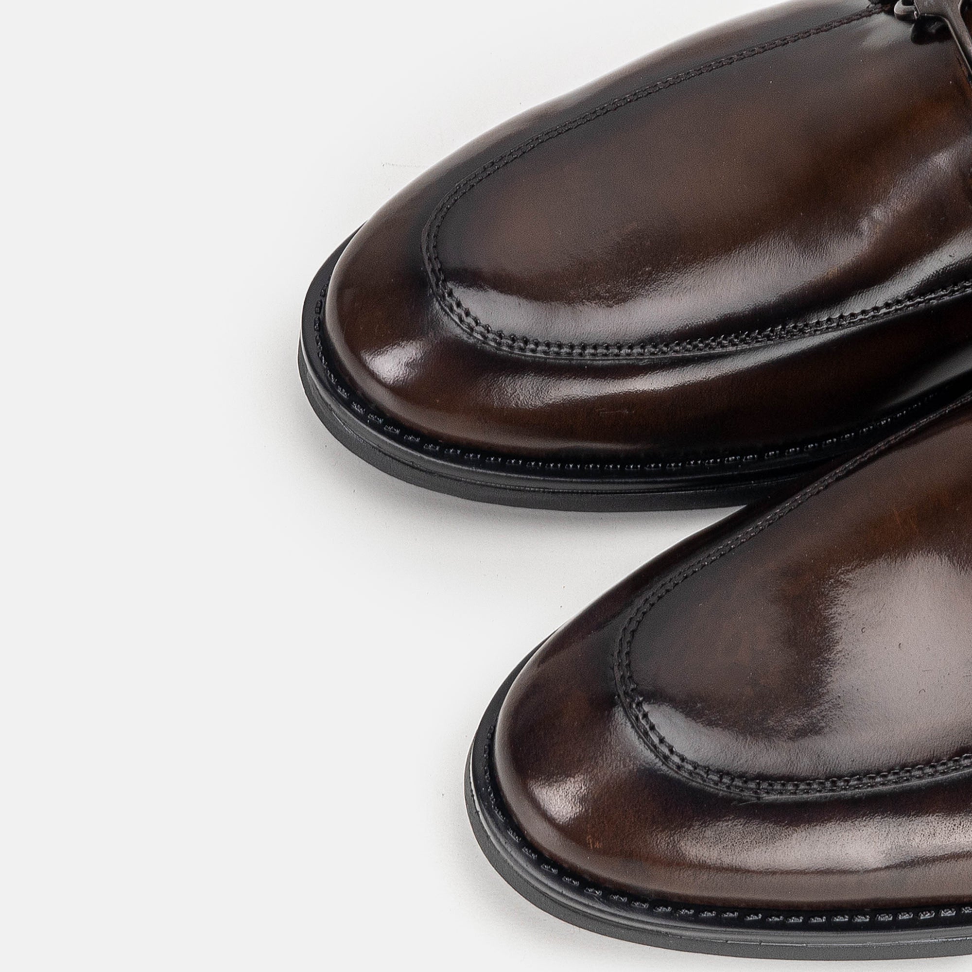 Volzak 5313 Leather Shoe Unmaskable Vintage Brown