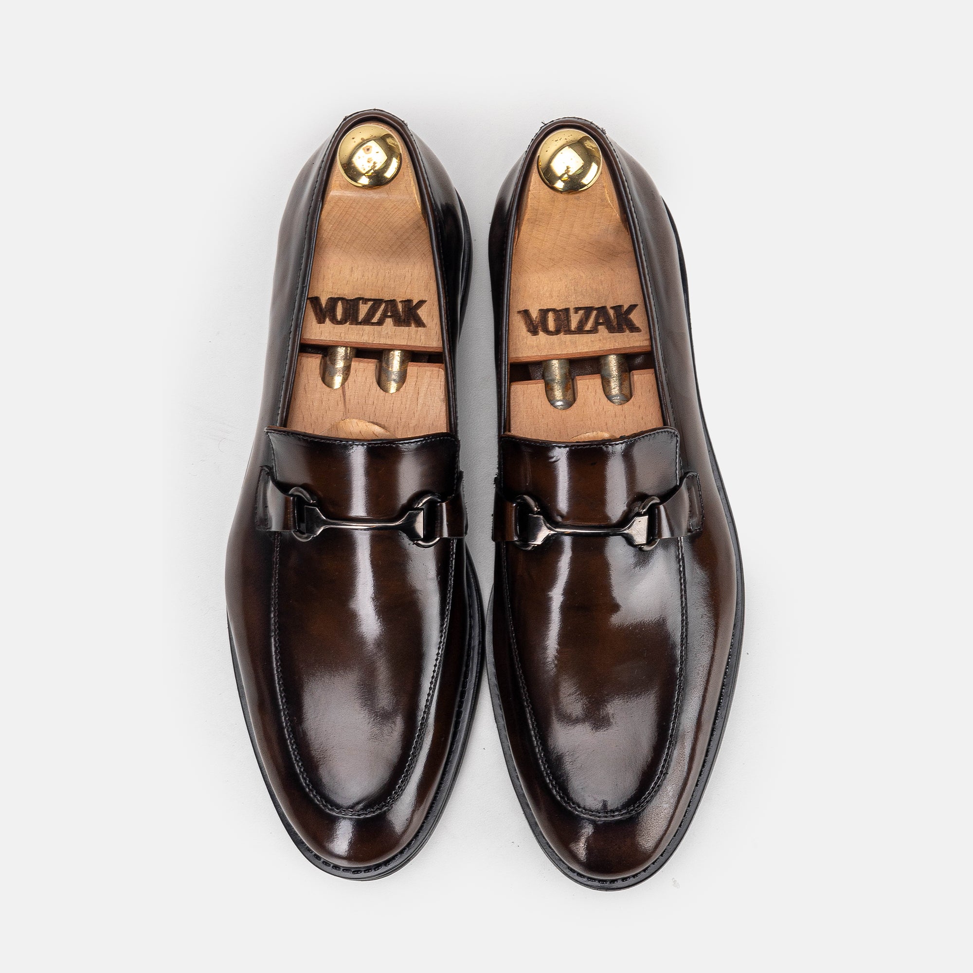 Volzak 5313 Leather Shoe Unmaskable Vintage Brown