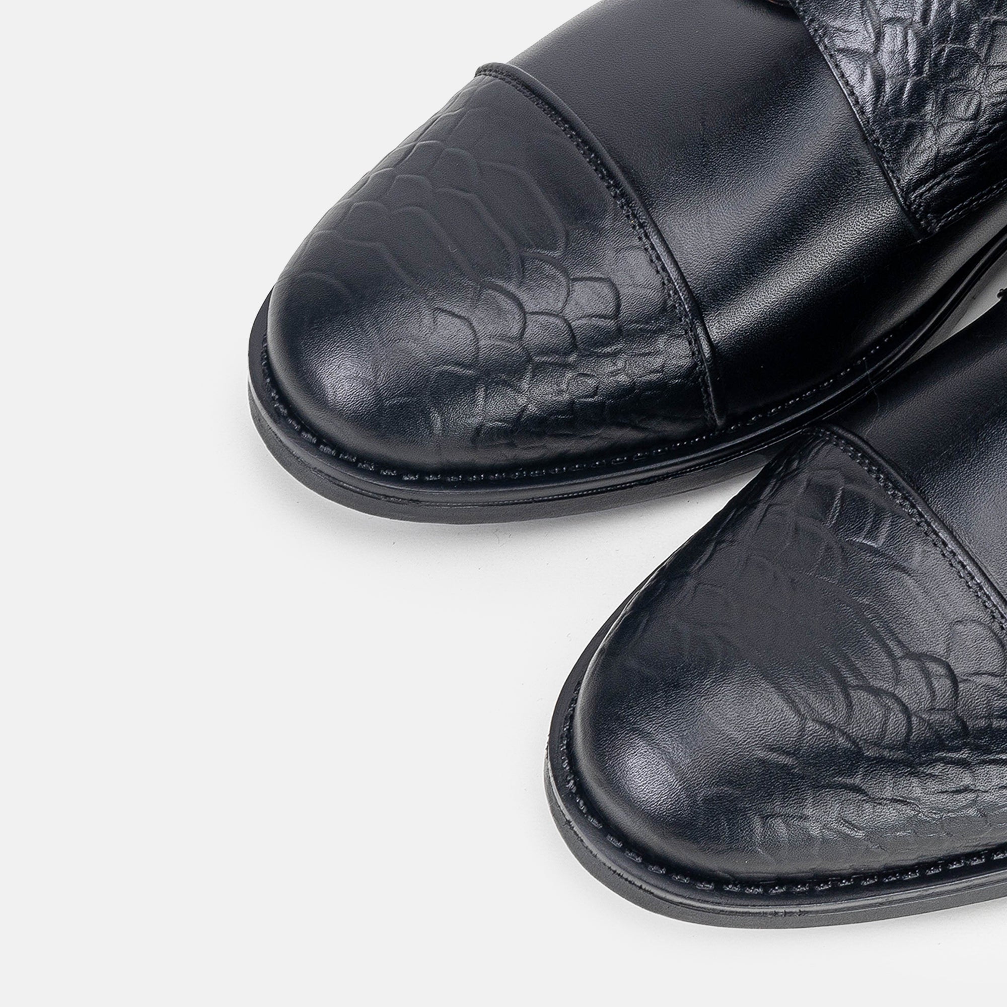 Volzak 5314 chaussure en cuir Noir