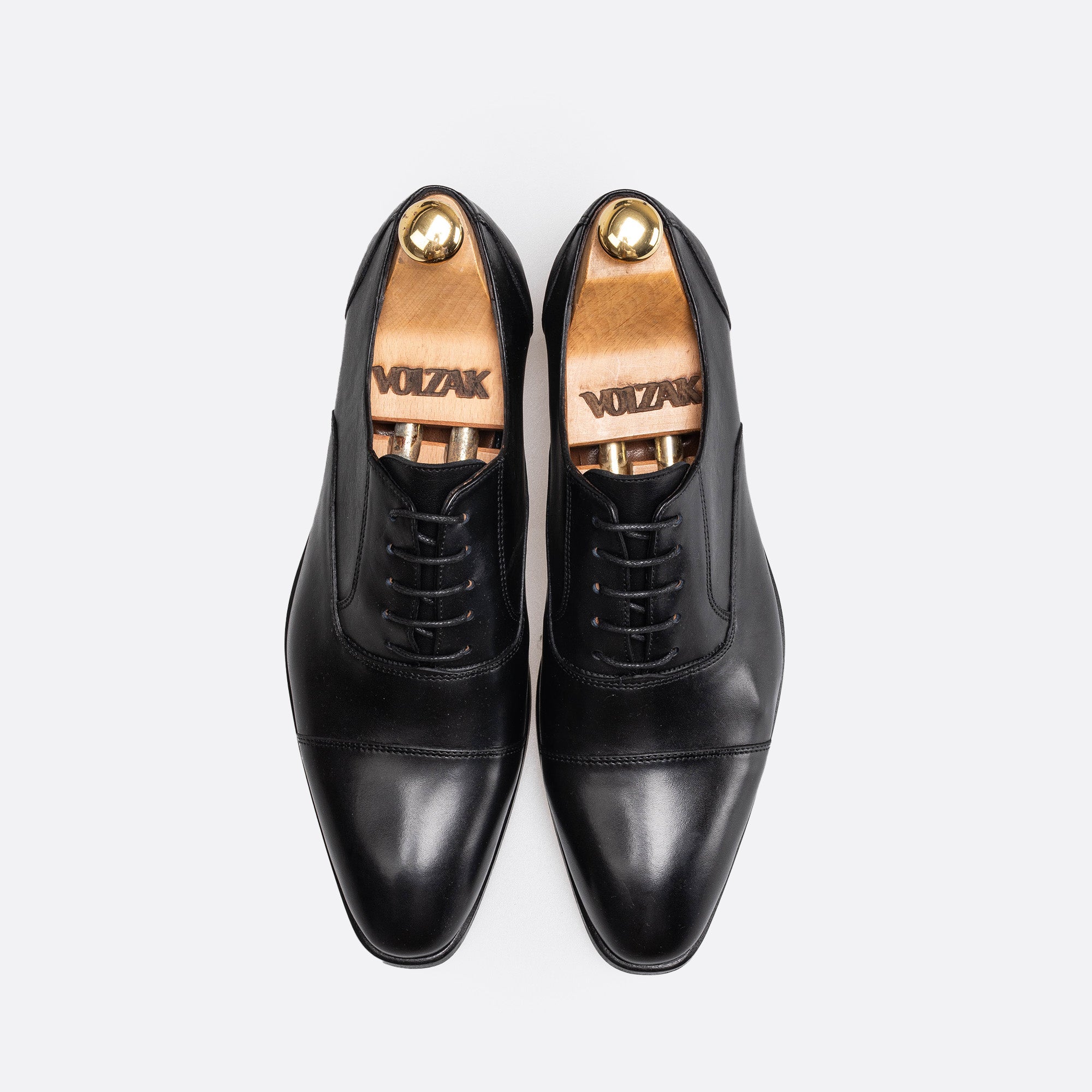 Volzak 5345 leather shoe Black