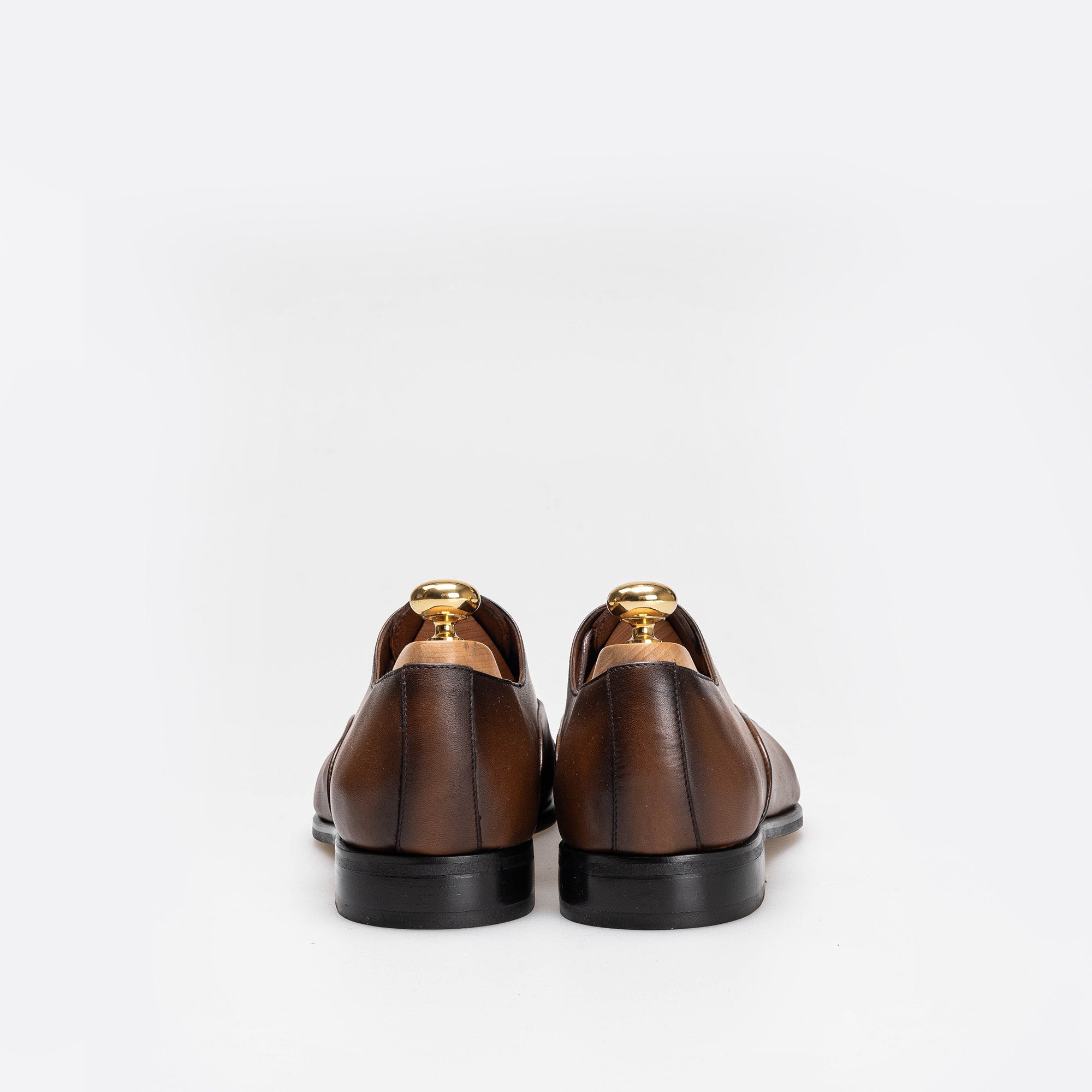 Volzak 5344 chaussure en cuir Marron Vintage