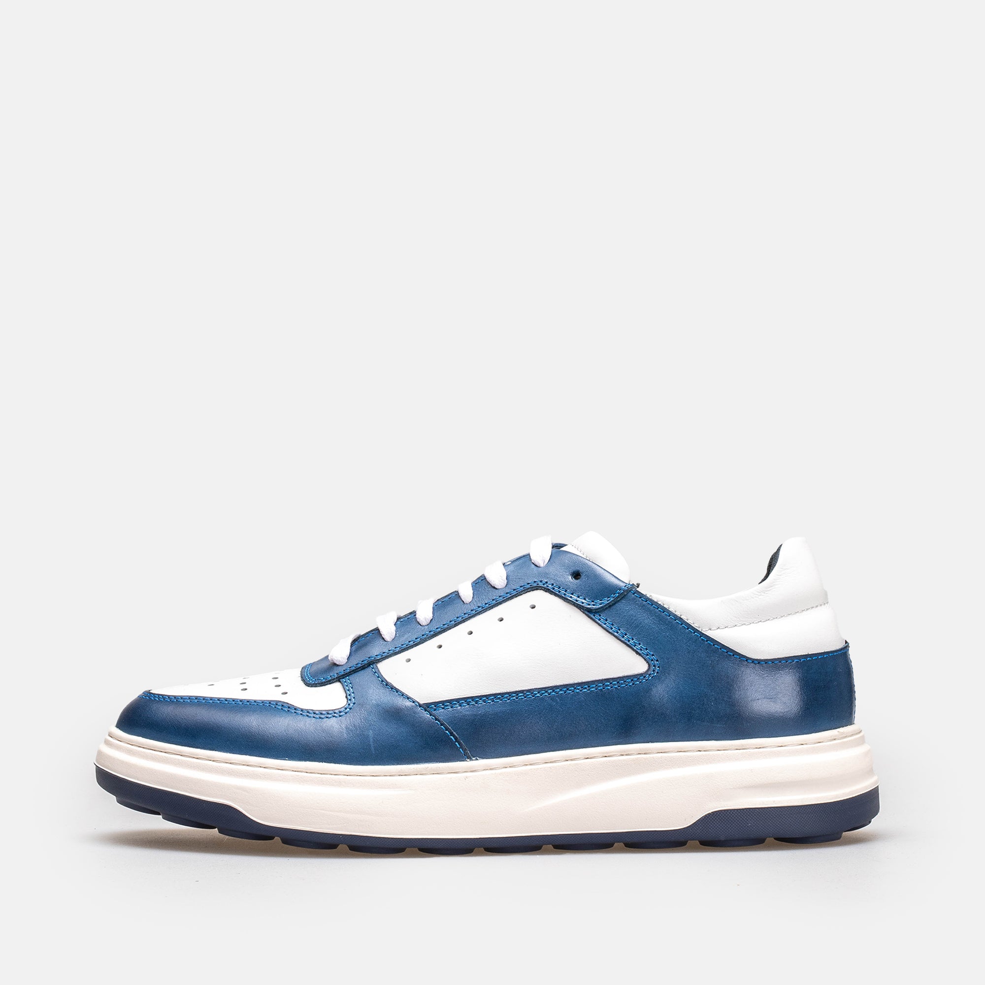 Volzak 6095 leather sneaker Blue