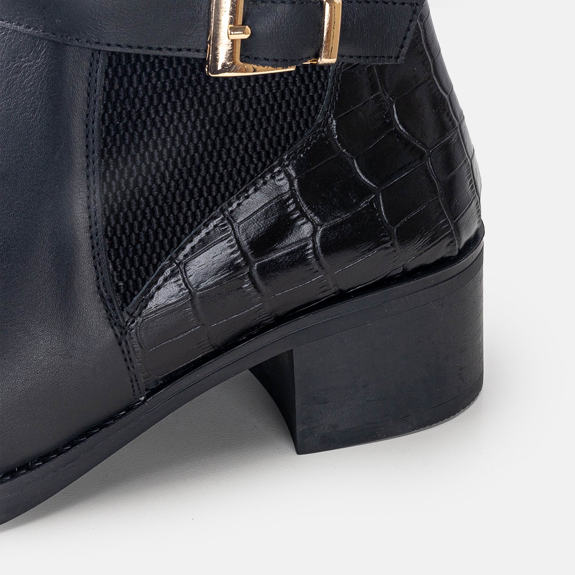 Volzak 3035 Bottine en cuir Noir