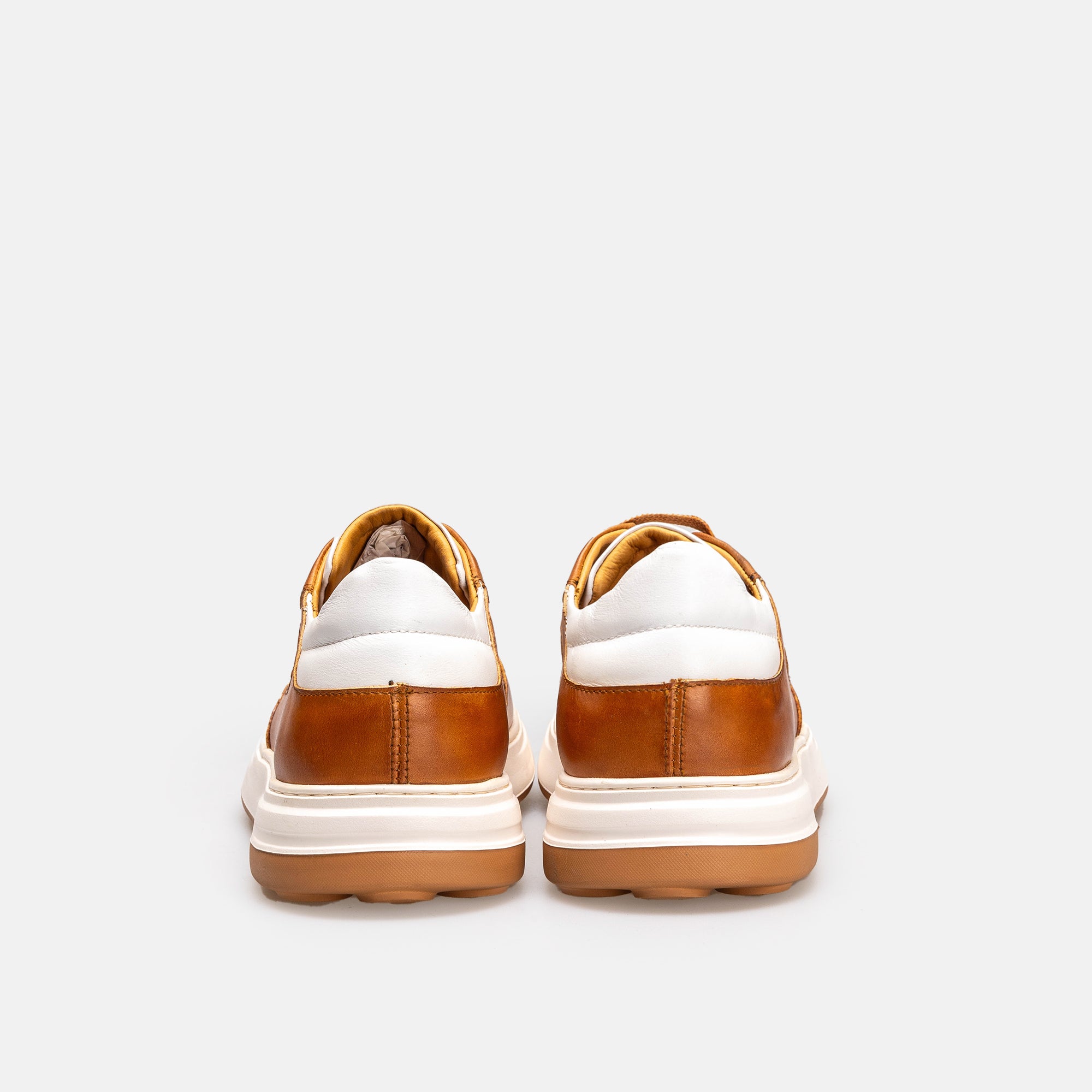 Volzak 6095 basket en cuir Camel
