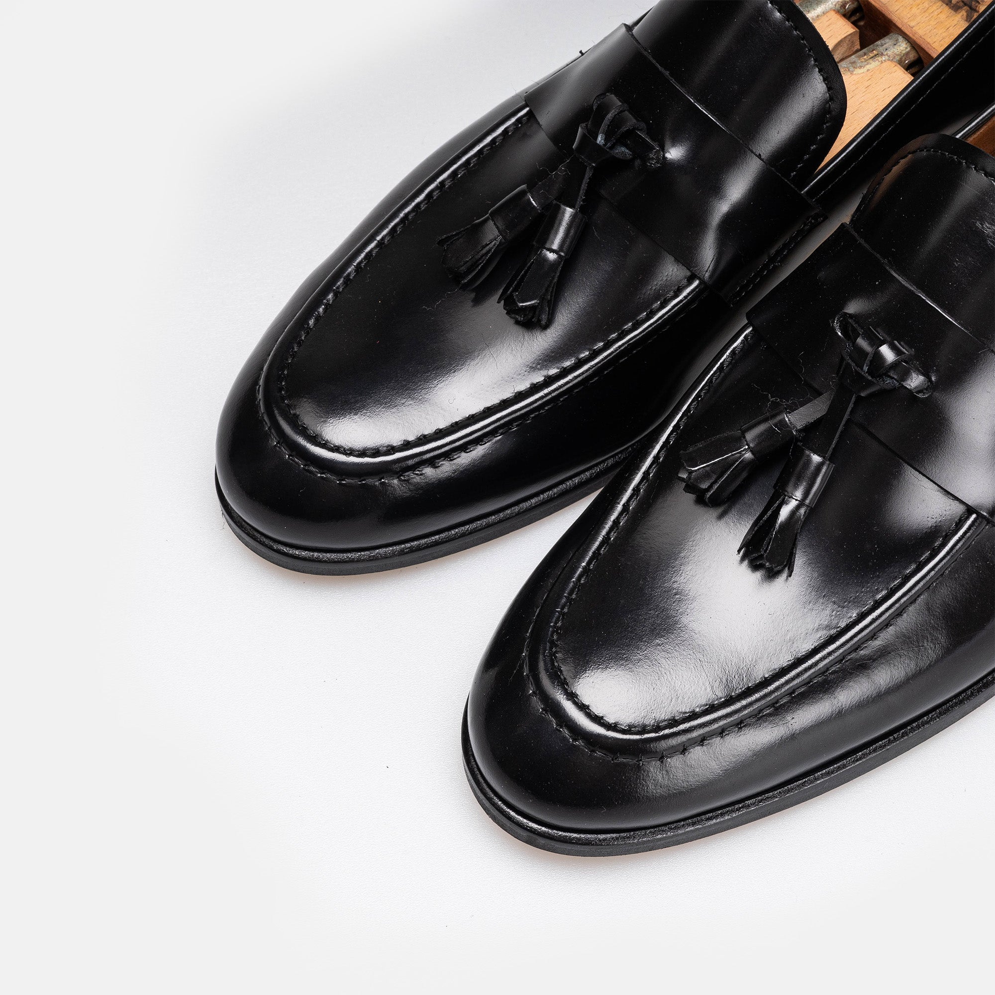 Volzak 5346 Black Demaskable Leather Shoe