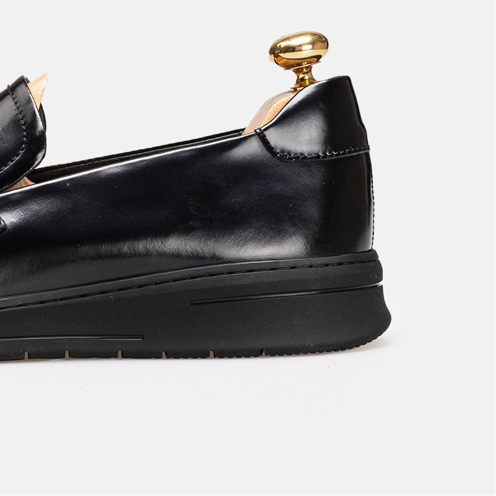 Volzak 3075 Black Demaskable Leather Shoe